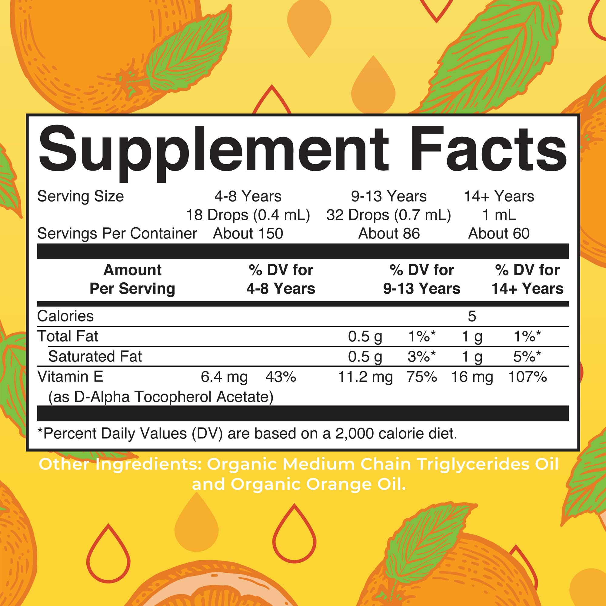 MaryRuth Organics USDA Vitamin E Liquid Drops 2 Month Supply | Bone and Joint Health | Cognitive Health for Adults and Kids | Sugar Free, Vegan, Non-GMO, Gluten Free | 2 Ounces MARYRUTH'S buy supplements canada