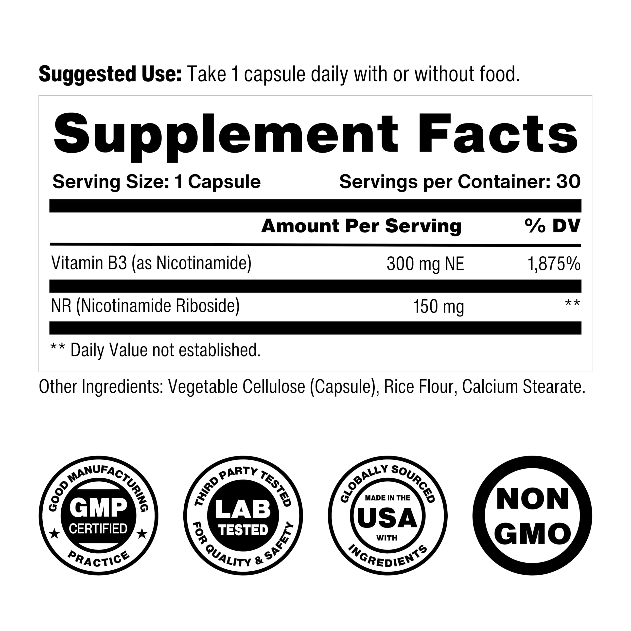 Celly NAD Booster | Longevity Supplement for Healthy Aging with NR (Nicotinamide Riboside) and Nicotinamide | Promotes Cell Function & Vitality | Non-GMO & 3rd Party Tested Celly buy supplements canada