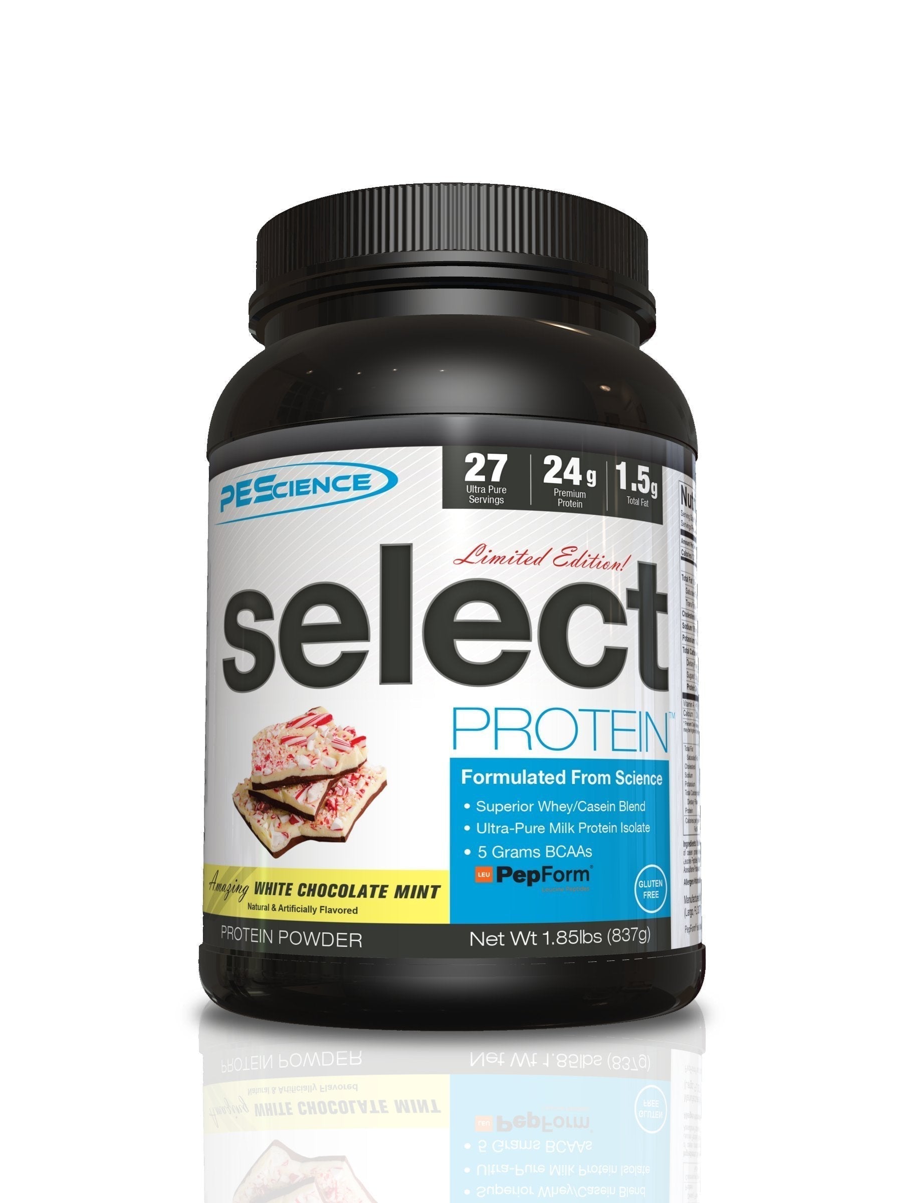 PEScience Select Low Carb Protein Powder, Peppermint Bark, 27 Serving, Keto Friendly PEScience buy supplements canada