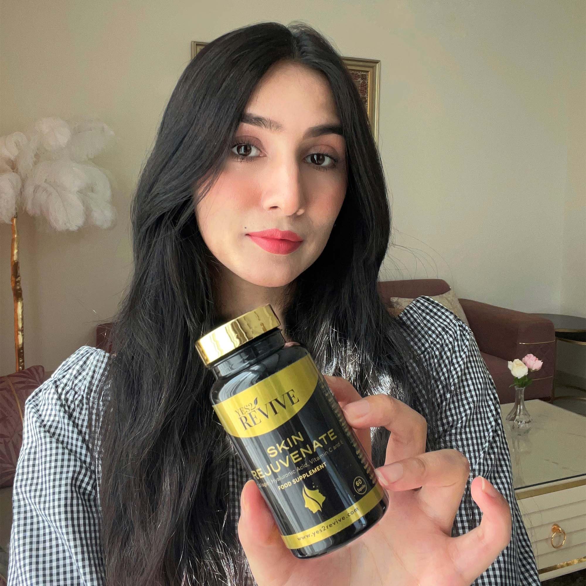YES2 REVIVE Marine Collagen Capsules - Enhanced with Hyaluronic Acid Vitamin C & E Skin Rejuvenate YES2 REVIVE buy supplements canada