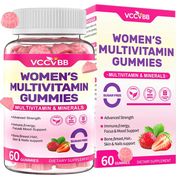 VCCVBB All-in-One Women's Multivitamin Gummies with Complete Vitamin & Mineral Complex, Herbal Blends for Energy, Overall Health VCCVBB buy supplements canada