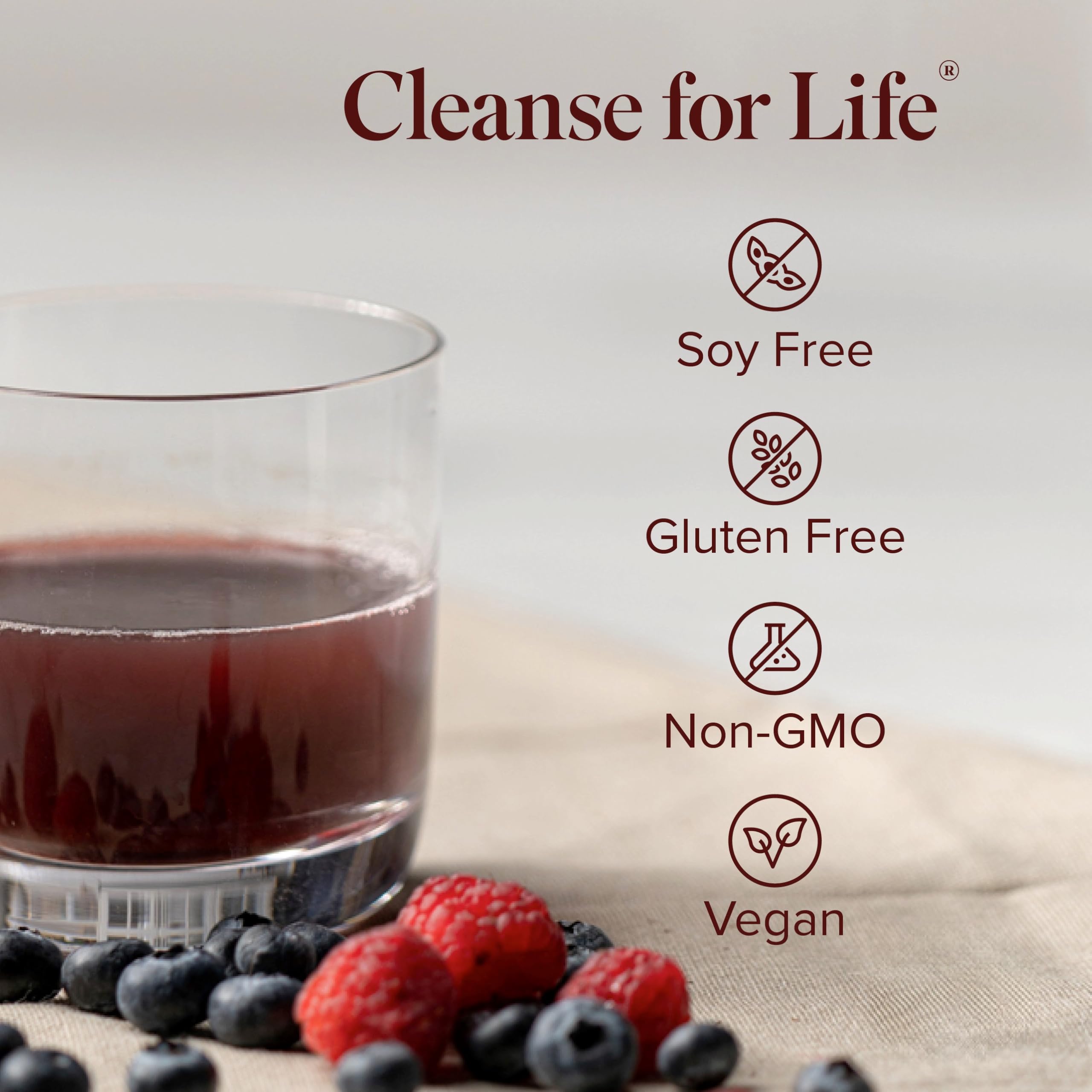 Isagenix Cleanse for Life - Powder Supplement for Cleanse Drink with No Laxatives or Diuretics - Support Metabolism with Vitamin B12 & Niacin - Natural Rich Berry -3.4 Oz (16 Servings) Isagenix buy supplements canada
