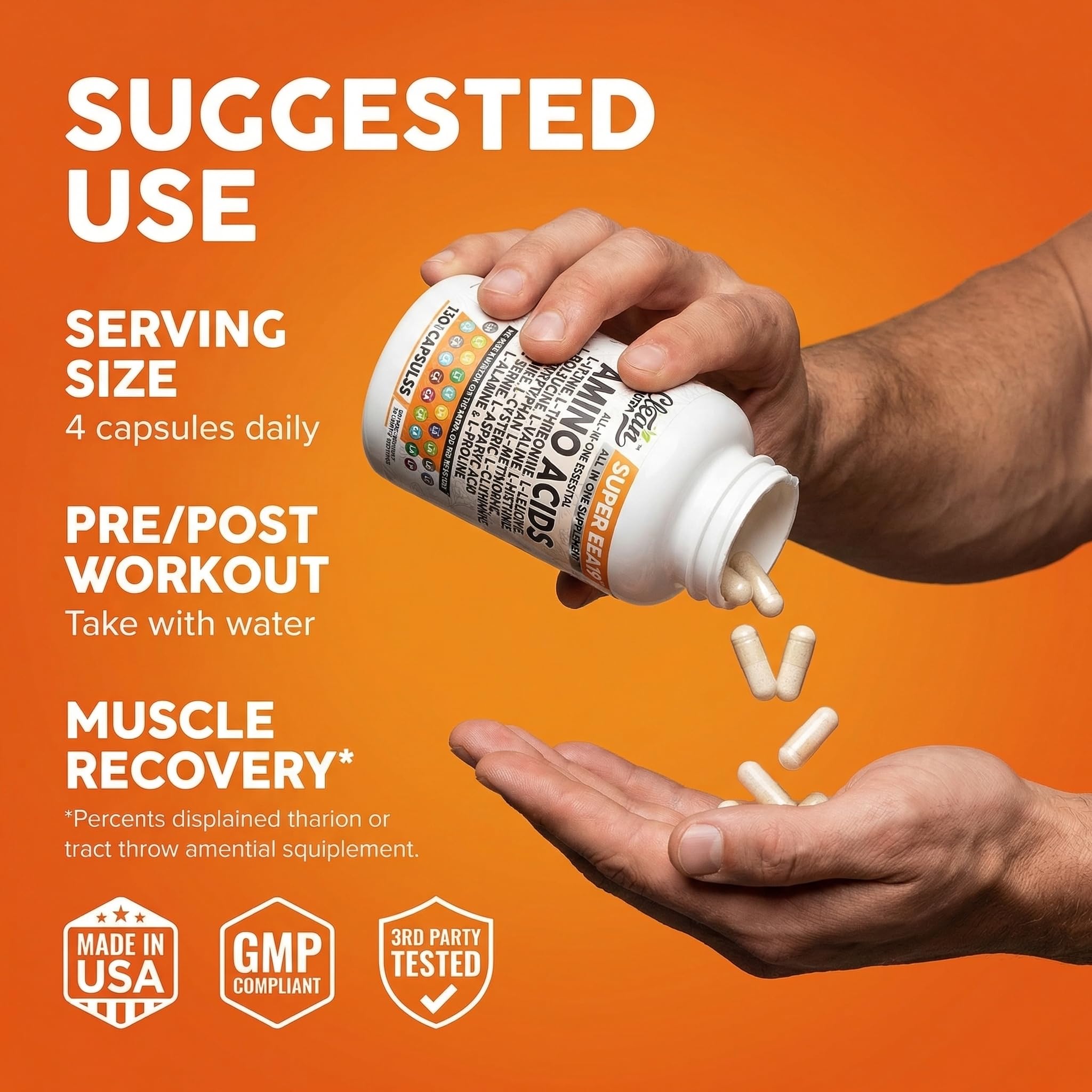 Clean Nutraceuticals Amino Acids Supplement L-Lysine, L-Threonine, L-Leucine, Isoleucine, Valine, L-Histidine, L-Tryptophan, L-Methionine, L-Arginine, L-Cysteine, Clean Nutraceuticals buy supplements canada