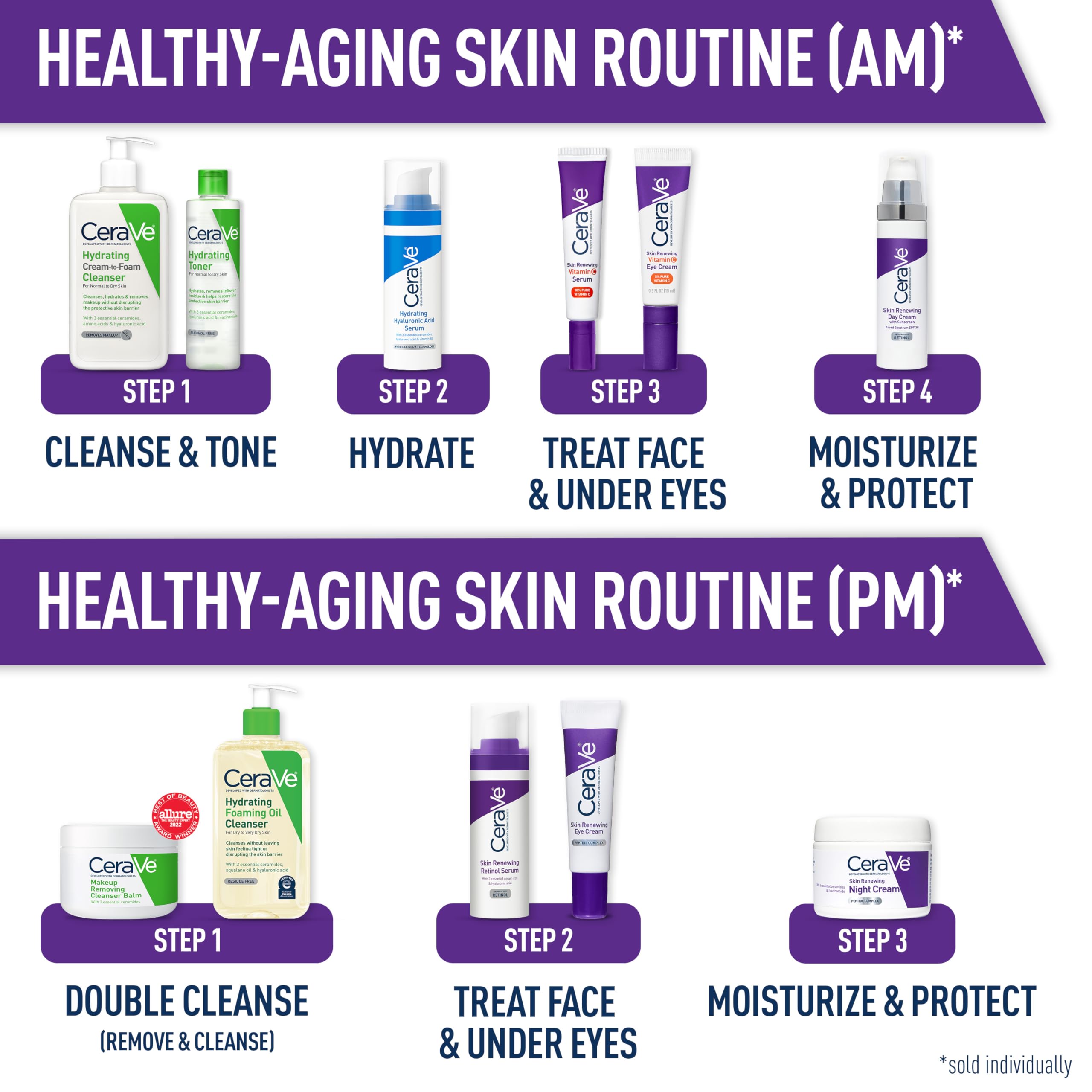CeraVe Anti-Aging Face Cream SPF 30, Anti-Wrinkle Retinol Cream with Hyaluronic Acid and Ceramides, 1.76 oz CeraVe buy supplements canada