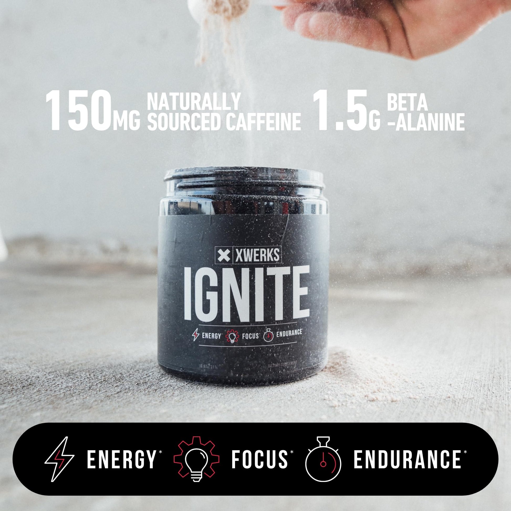 Xwerks Ignite Blue Razz Pre Workout Powder - Best Natural Keto Pre-Workout for Women Xwerks buy supplements canada