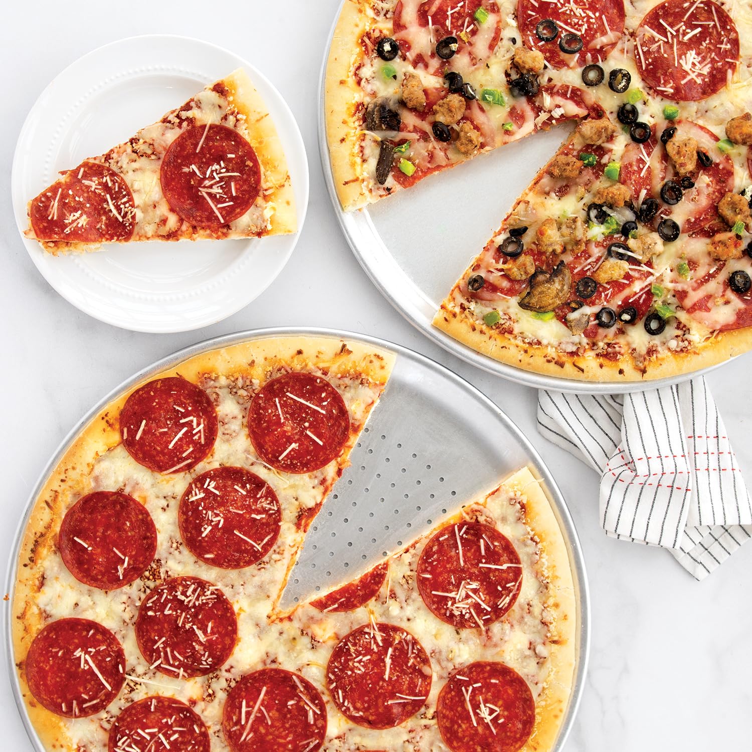 Nordic Ware Naturals Peforated Pizza Pan (Pack of 3) Nordic Ware buy supplements canada