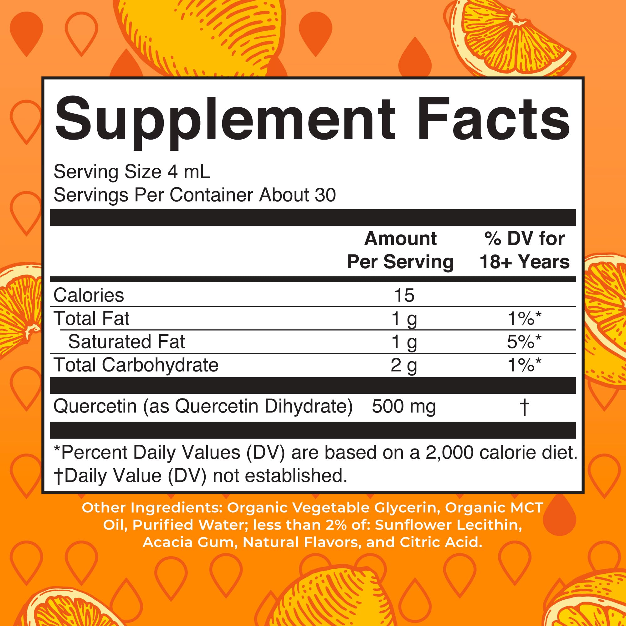MaryRuth Organics Quercetin Liquid Drops | Sugar Free | 500mg for Adults 18 & Over | Cardiovascular Health for Adults | Bioflavonoid | Vegan | Non-GMO | Gluten Free | 4 Fl Oz MARYRUTH'S buy supplements canada
