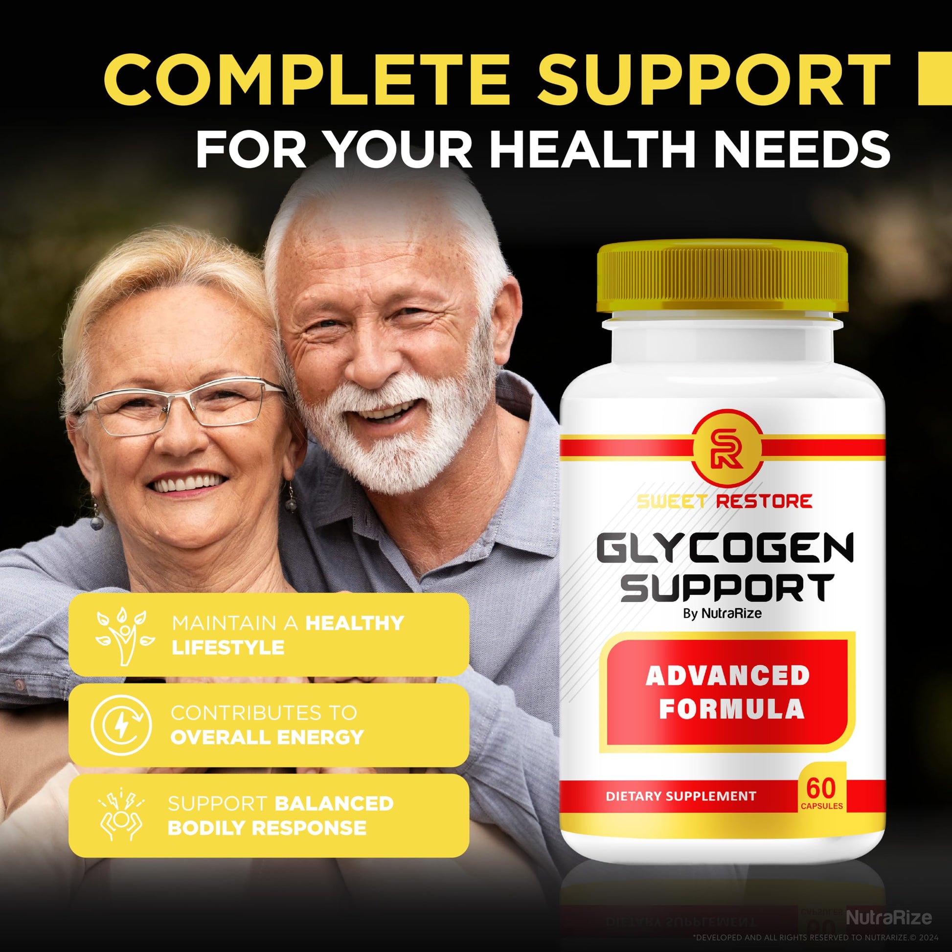 NutraRize (5 Pack) Sweet Restore Joint Support Supplement, Official Glycogen Support Capsules, All-Natural SweetRestore Joint Formula, Blood Vessel Cleaner Reviews (300 Capsules) NutraRize buy supplements canada