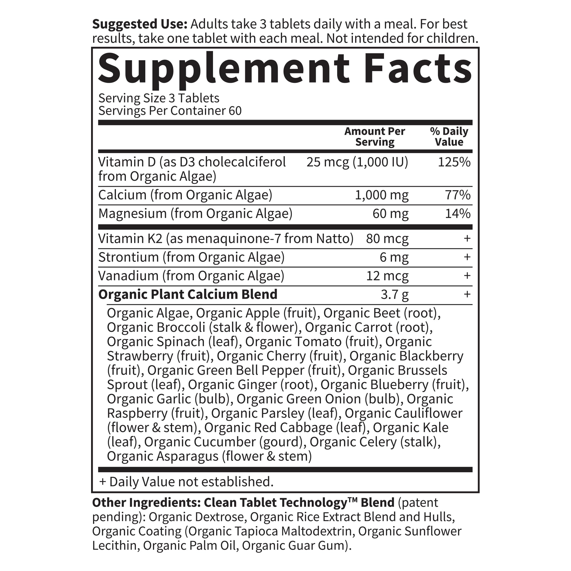 Garden of Life Calcium Supplement with Magnesium & Organic Vitamin D3 K2, Made from Whole Foods, Gluten-Free, 180 Count Garden of Life buy supplements canada