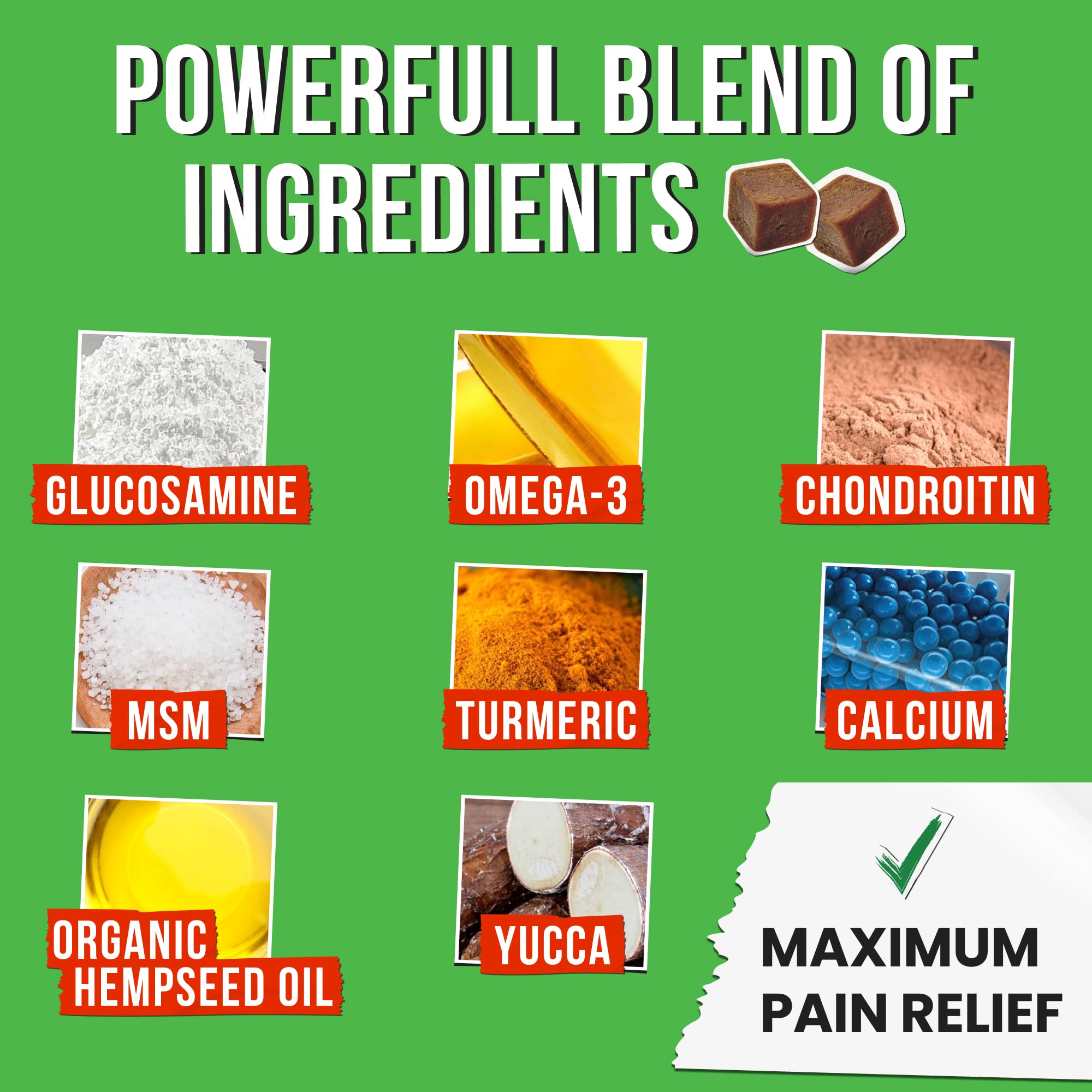 Pawsential Hemp Treats - Dog Joint Supplement - Mobility Support Chews w/Glucosamine Chondroitin, Turmeric, MSM - Hip & Joint Chews - Joint Pain Relief Treats - 120Ct Pawsential buy supplements canada