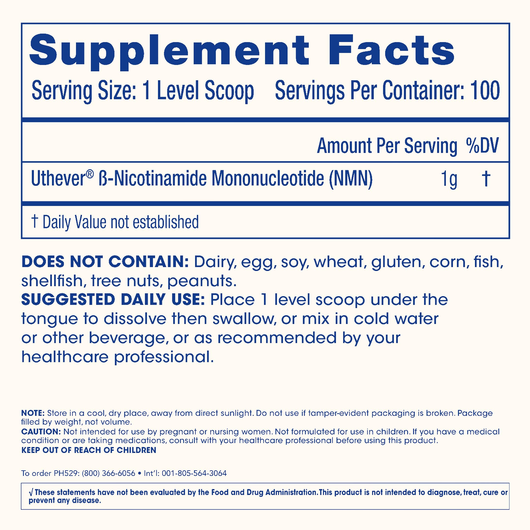 ProHealth NMN Pro Powder (100 Grams) Clinically Studied Uthever® NMN. NAD+ Precursor for Cellular Energy, Mitochondrial Support & Healthy Aging. USA Manufactured, Triple Lab-Tested ProHealth buy supplements canada