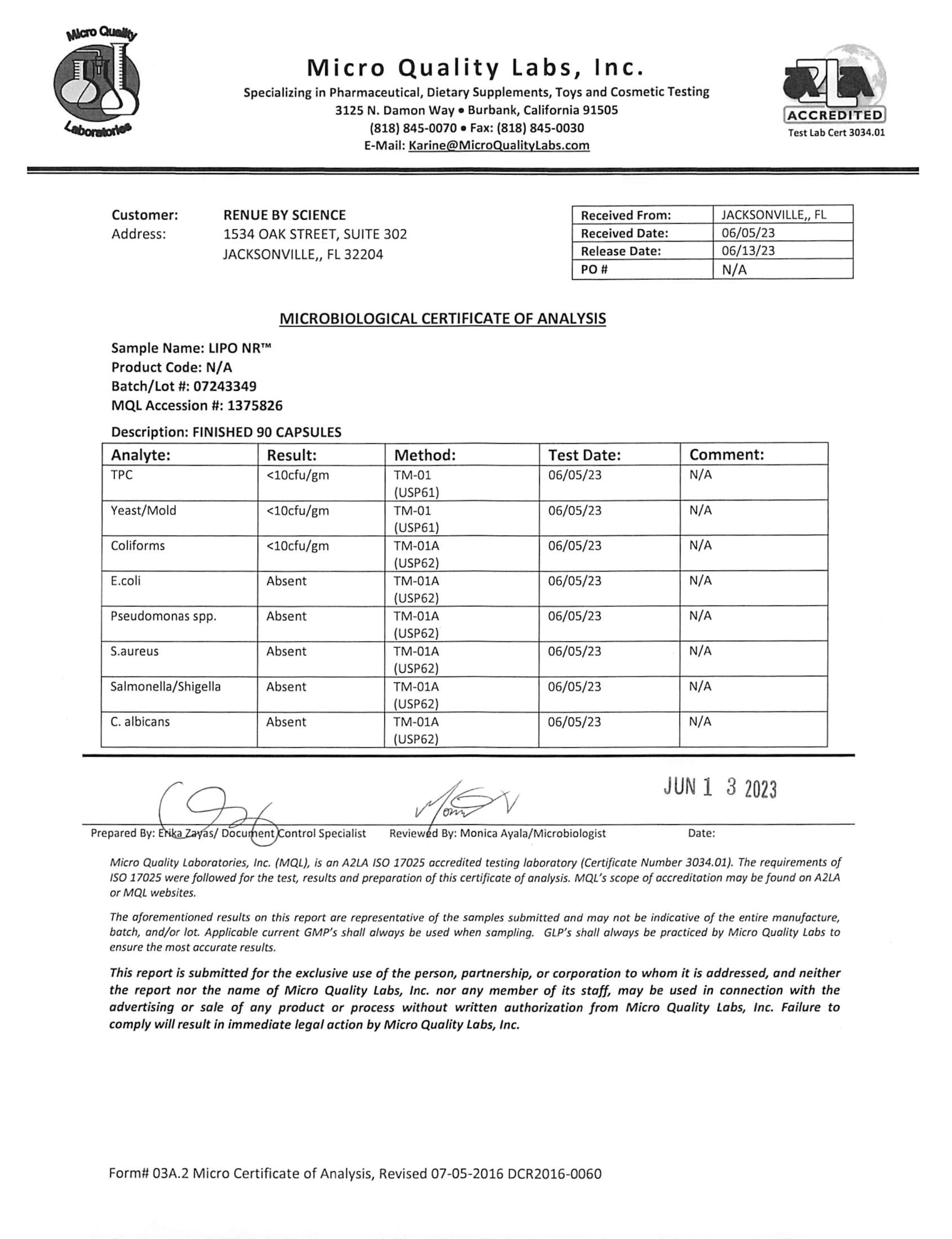 RENUE Liposomal Nicotinamide Riboside (NR) Supplement 300 mg - Bioavailable Formula RENUE BY SCIENCE buy supplements canada