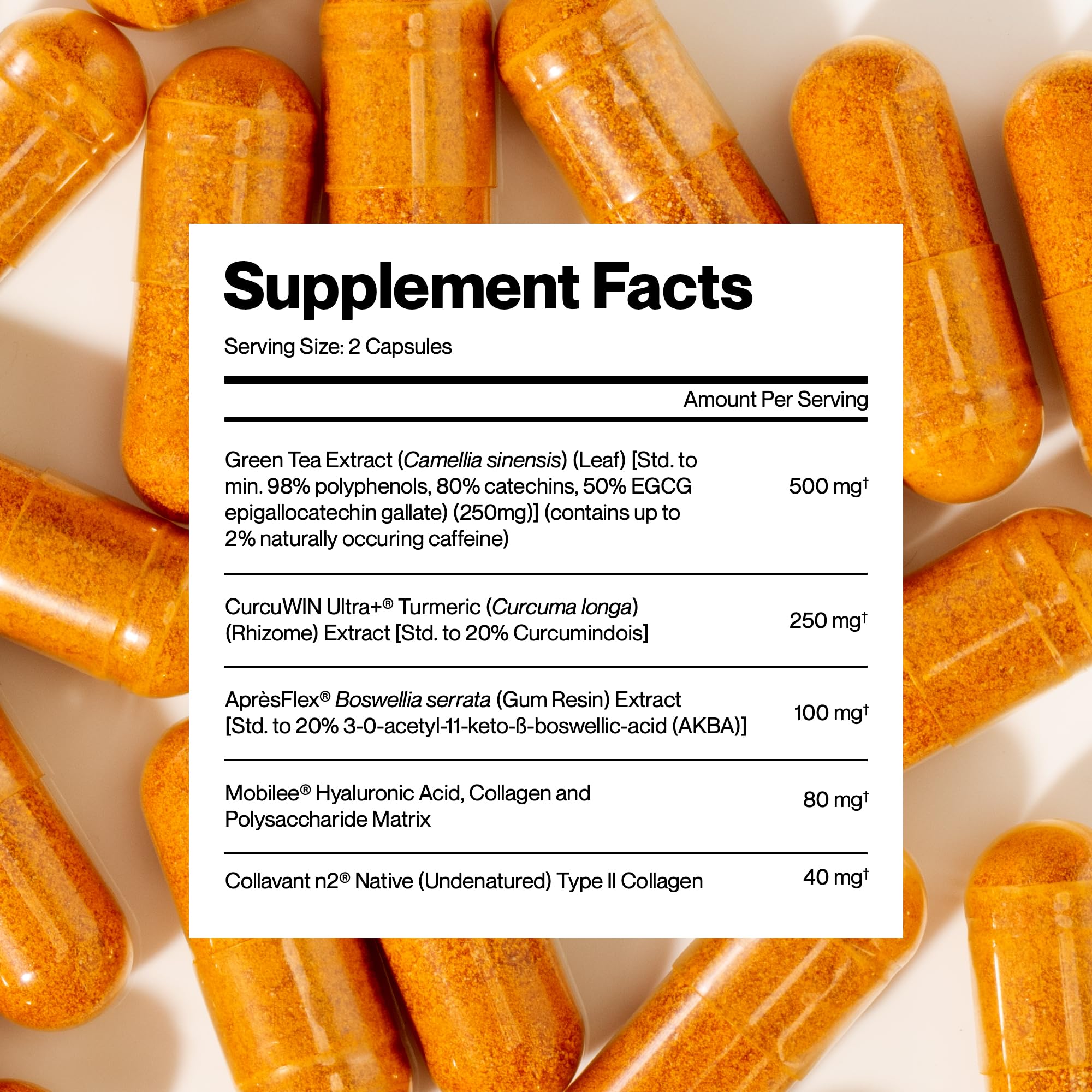 PUREFUNCTION Collagen Repair Joint Support Supplement - Boswellia, Turmeric, Hyaluronic Acid, EGCG, and Undenatured Collagen for Joint Maintenance and Repair - 60 Capsules PUREFUNCTION buy supplements canada