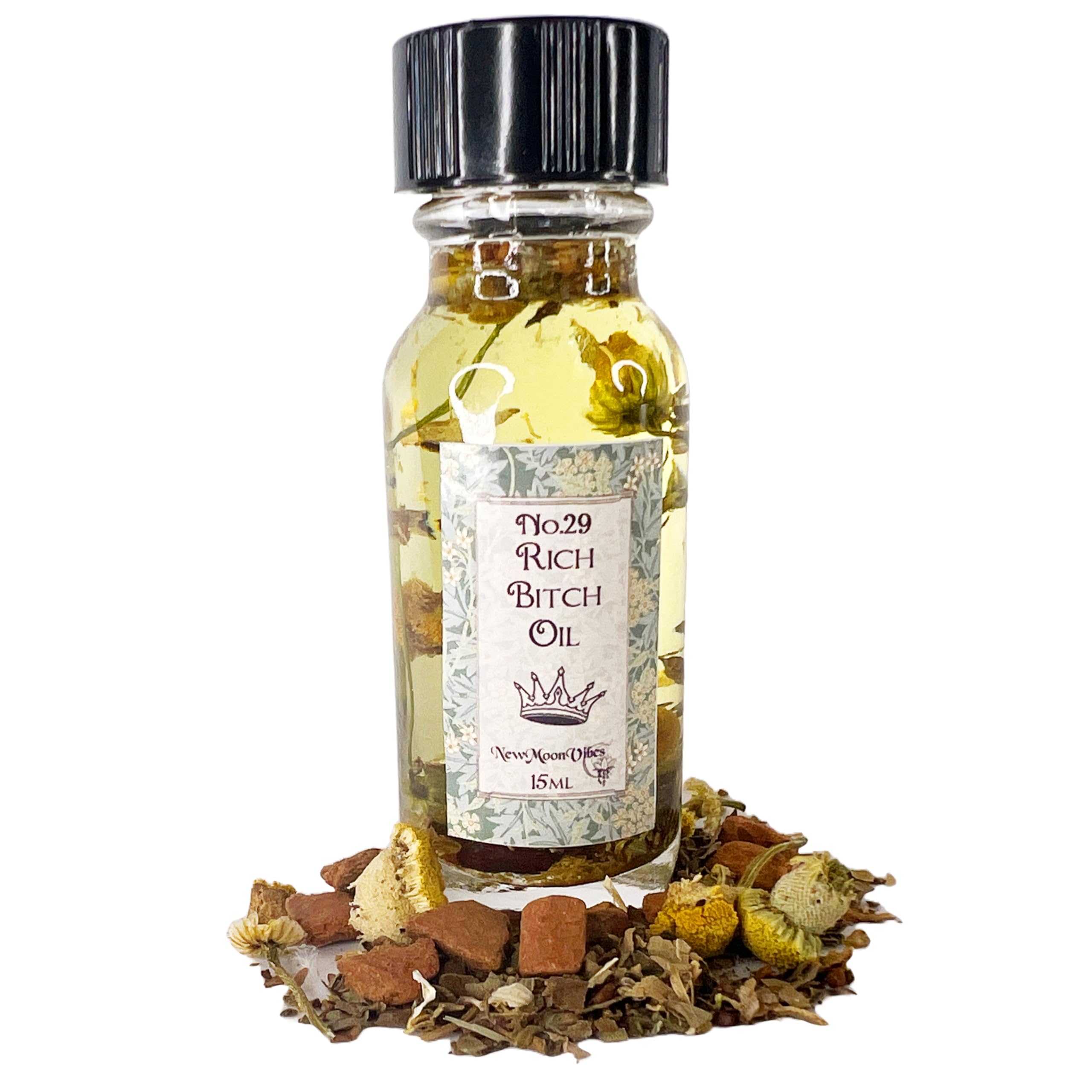 Rich Bitch Oil by New Moon Vibes - Attract Luxury Lavish Lifestyle Abundance Success Wealth THE TUTU FAIRY buy supplements canada