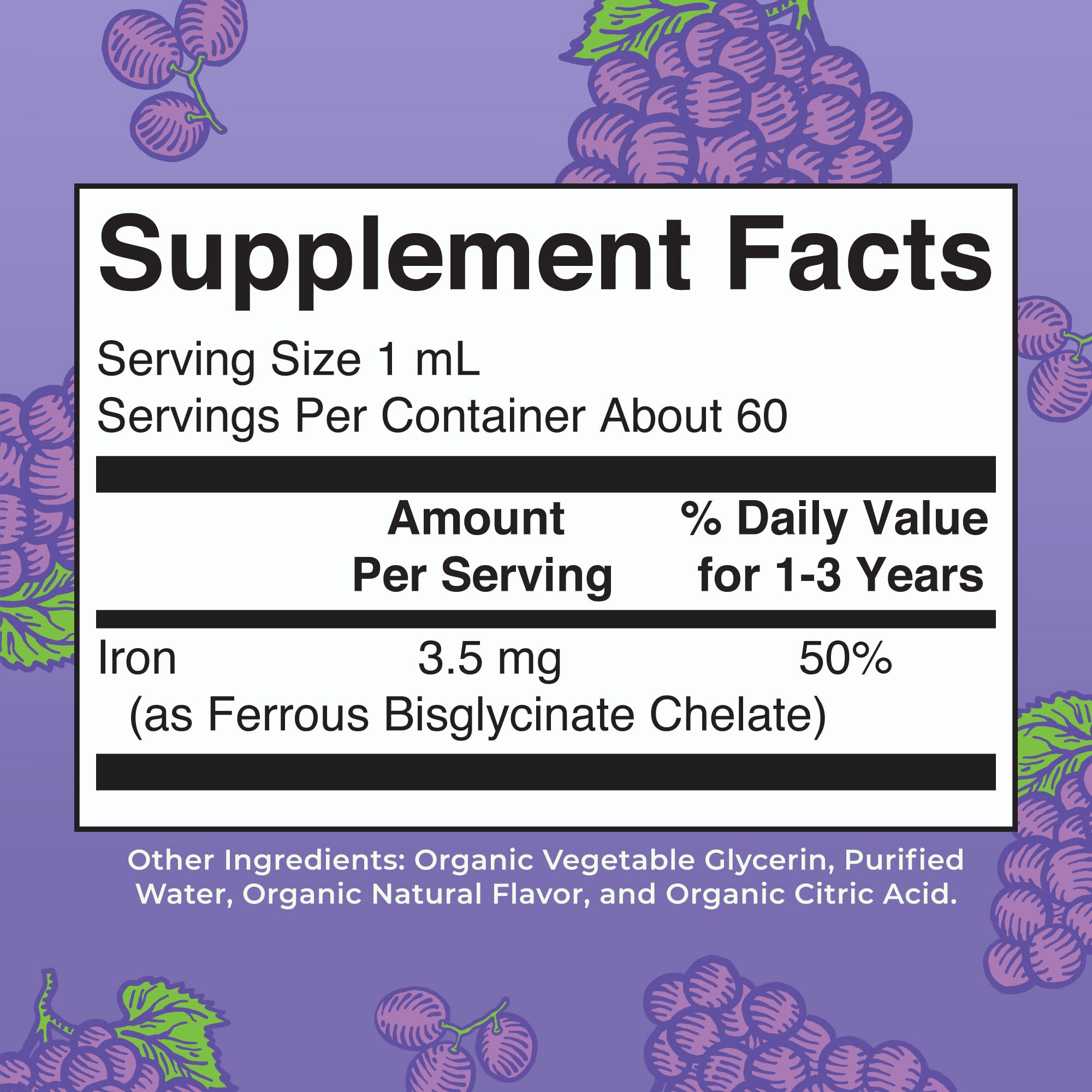 MaryRuth's Iron Supplement for Toddlers | Liquid Iron Supplement for Children Ages 1-3 | Iron Supplement for Iron Deficiency | Ferrochel | Sugar Free | Vegan | Non-GMO | Gluten Free | 2 Fl Oz MARYRUTH'S buy supplements canada