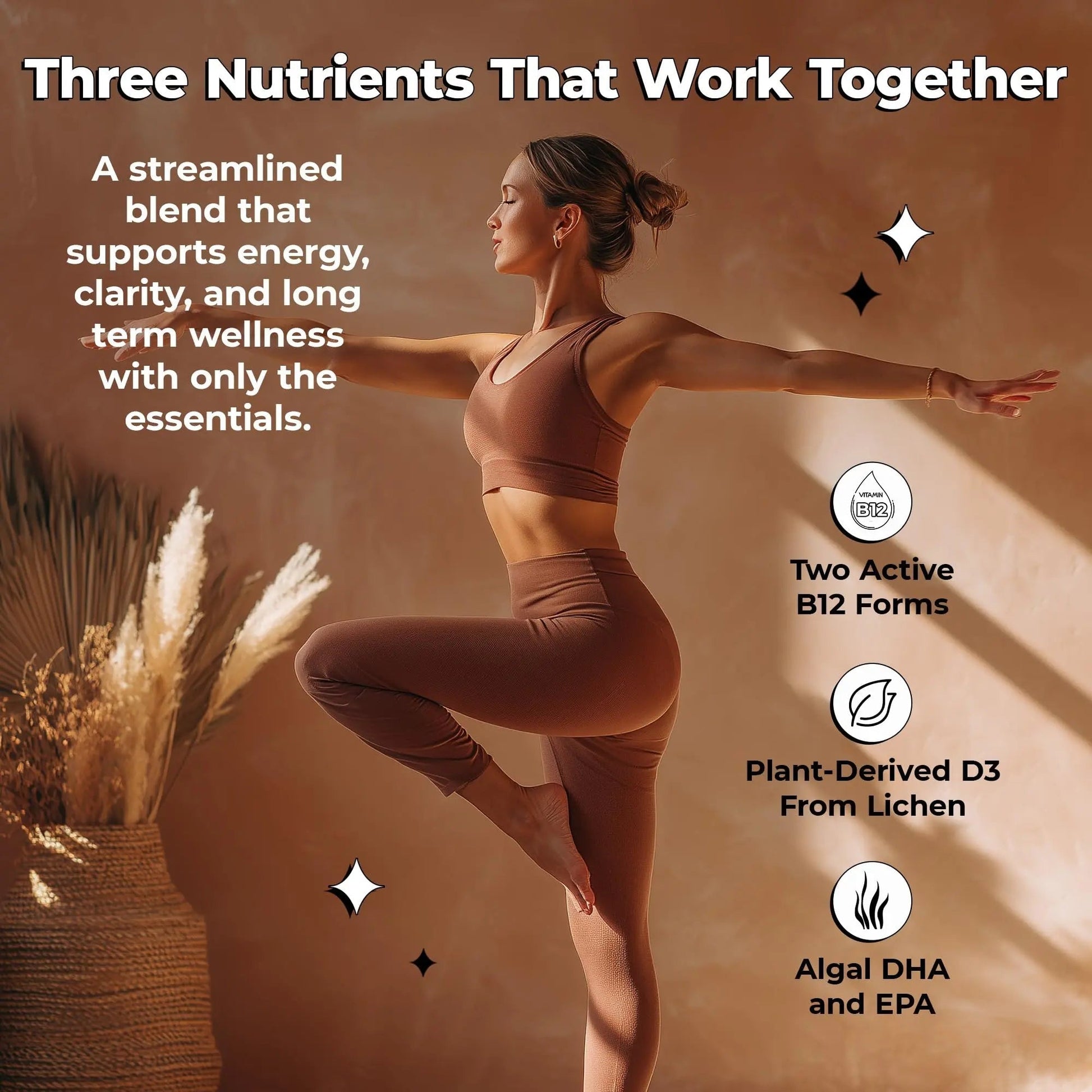 Future Kind 3 in 1 Daily Multivitamin - for Energy, Clarity, Active Wellness Support with B12, D3, and Algal Omega-3 - Essential Vegan Multivitamin for Women & Men Future Kind buy supplements canada
