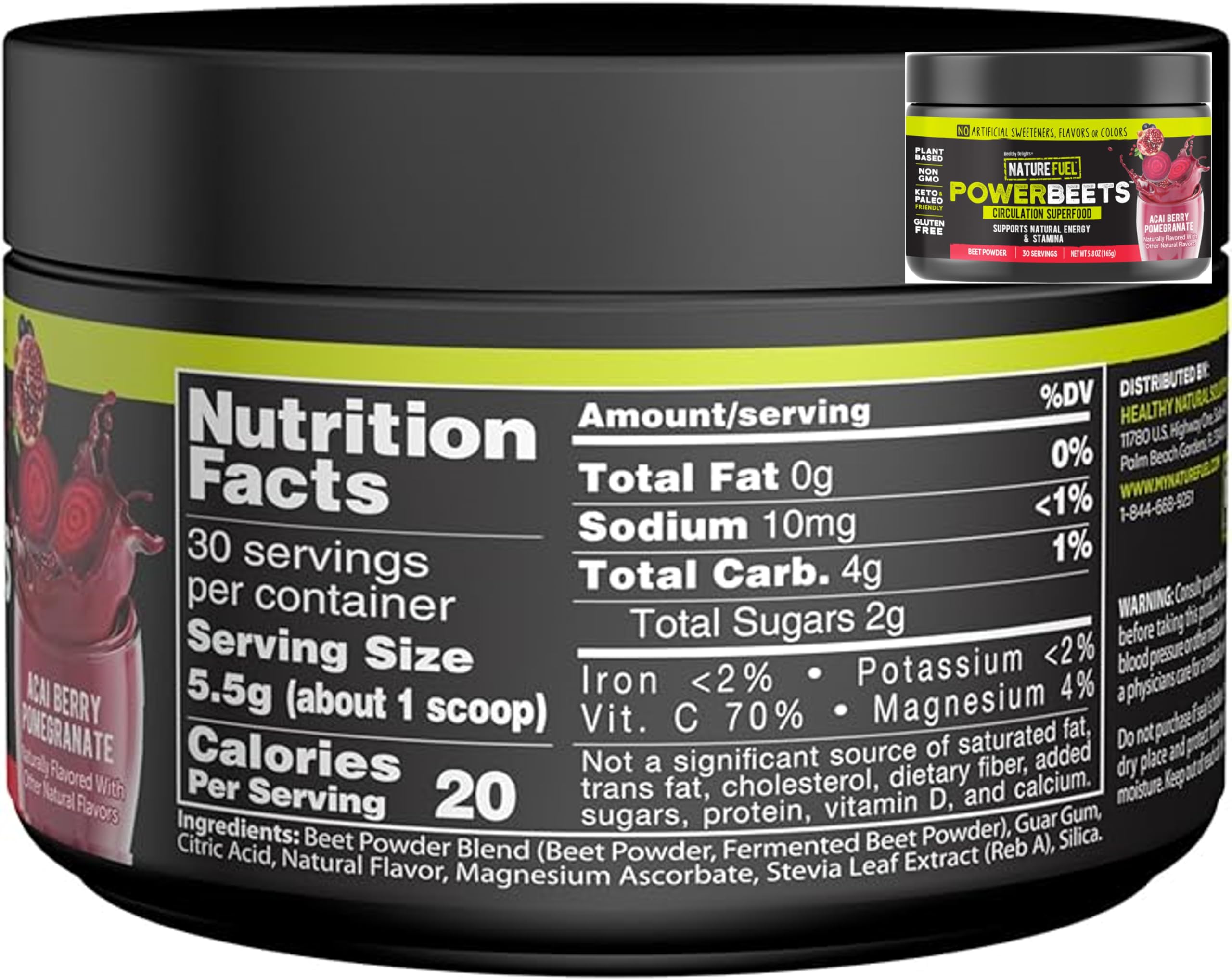 Amazing Grass Greens Blend Superfood: Super Greens Powder Smoothie Mix for Boost Energy, 30 Servings & Nature Fuel Power Beets Powder, Beet Root Powder, Support Natural Energy, 30 Servings Amazing Grass buy supplements canada