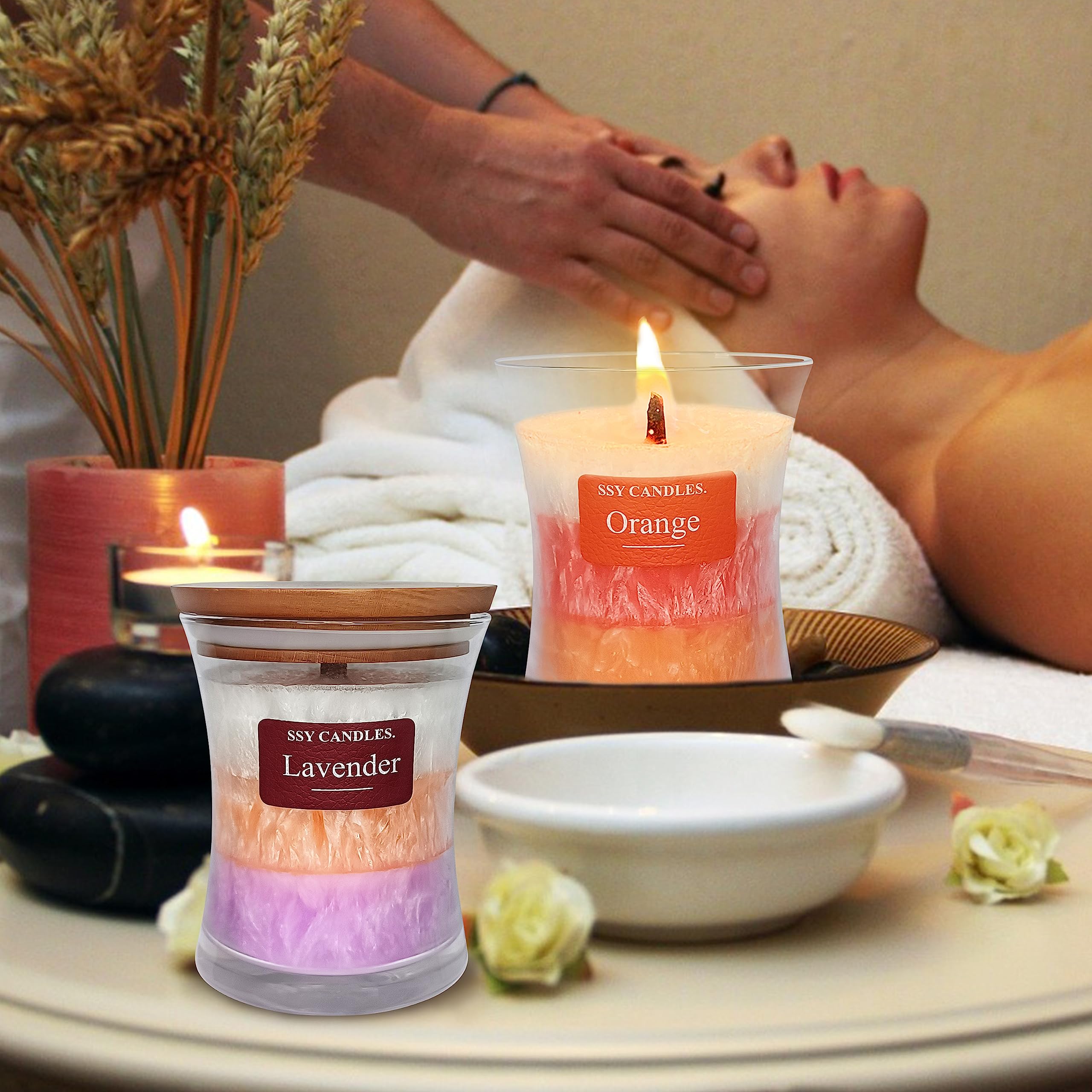 Citrus Jar Aromatherapy Candle Scented Candle Handmade Soy Candles Wood Candles Wick Fragrance SEUCRWAX buy supplements canada
