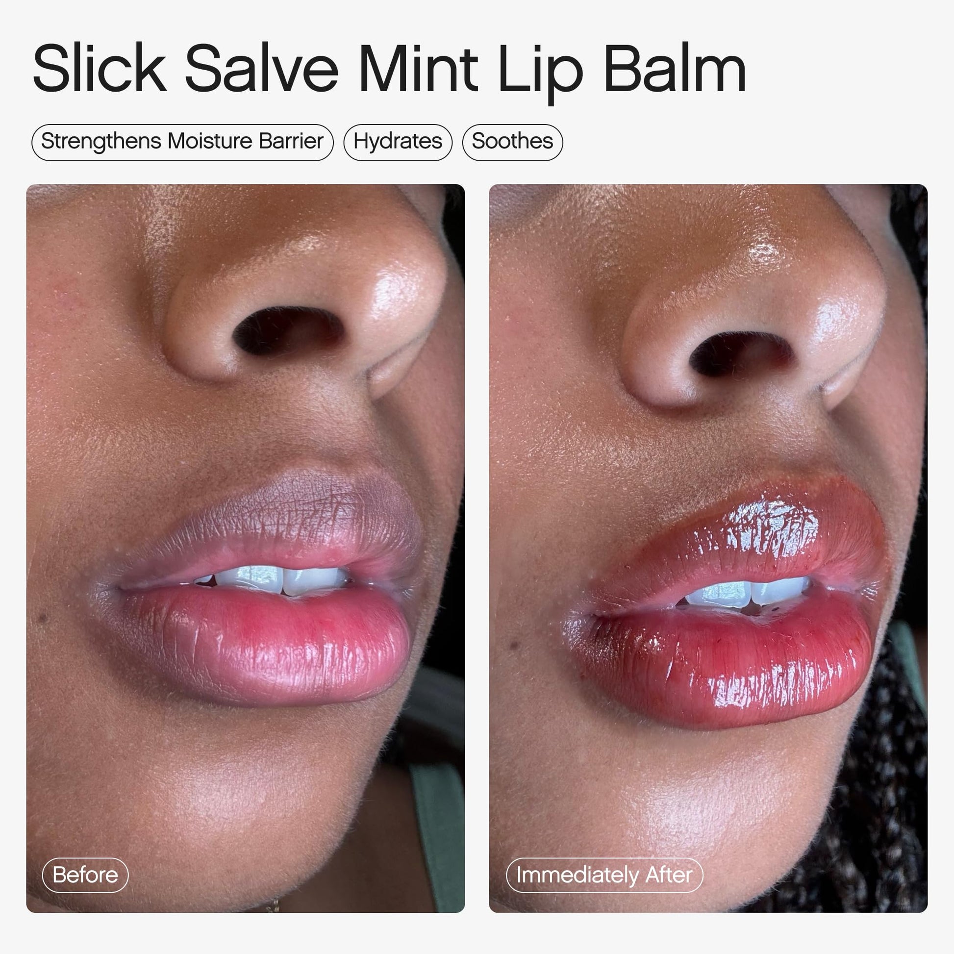 Topicals Slick Salve Mint Glossy Lip Balm | Soothes Discomfort, Strengthens Barrier and Provides Lasting Hydration & Relief | Vegan, Paraben-Free Topicals buy supplements canada