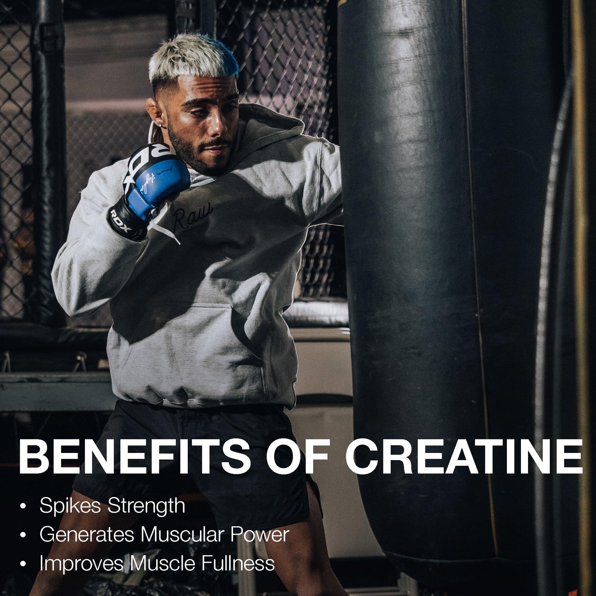 RAW Nutrition Creatine Monohydrate Powder, Unflavored (30 Servings) - Micronized Creatine Monohydrate Supplement for Workout Performance, Build Muscle & Strength RAW buy supplements canada