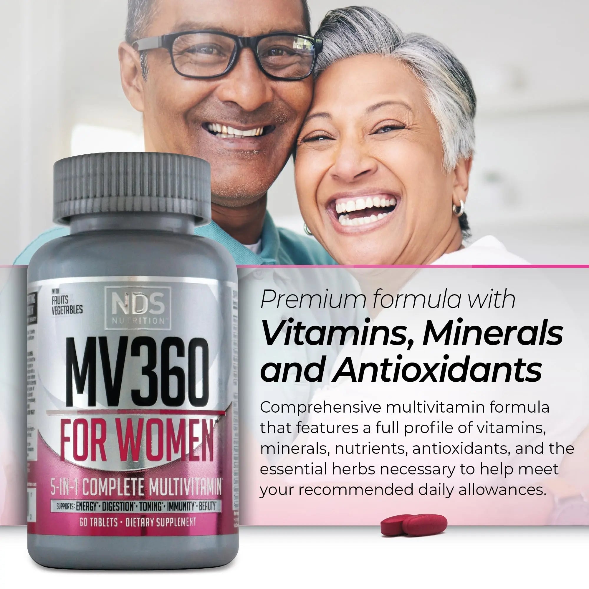 FitLife Brands Women's Nutrition MV360, 5-in-1 Complete Multivitamin with Essential Vitamins for Energy, Digestion, Toning, Immune Support FitLife Brands buy supplements canada