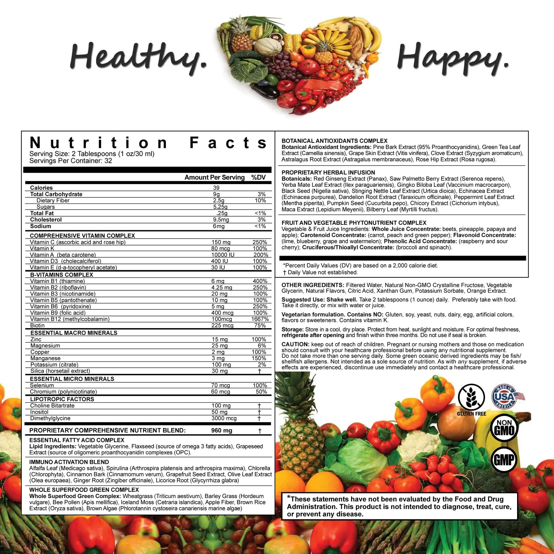 LiquiVive Liquid Vitamins Mega Nutrition | Vegetarian Daily Multivitamin Balance Immune Support Booster Superfood of Nature | Vitamin C D3 A B12 E K | Life Miracle buy supplements canada