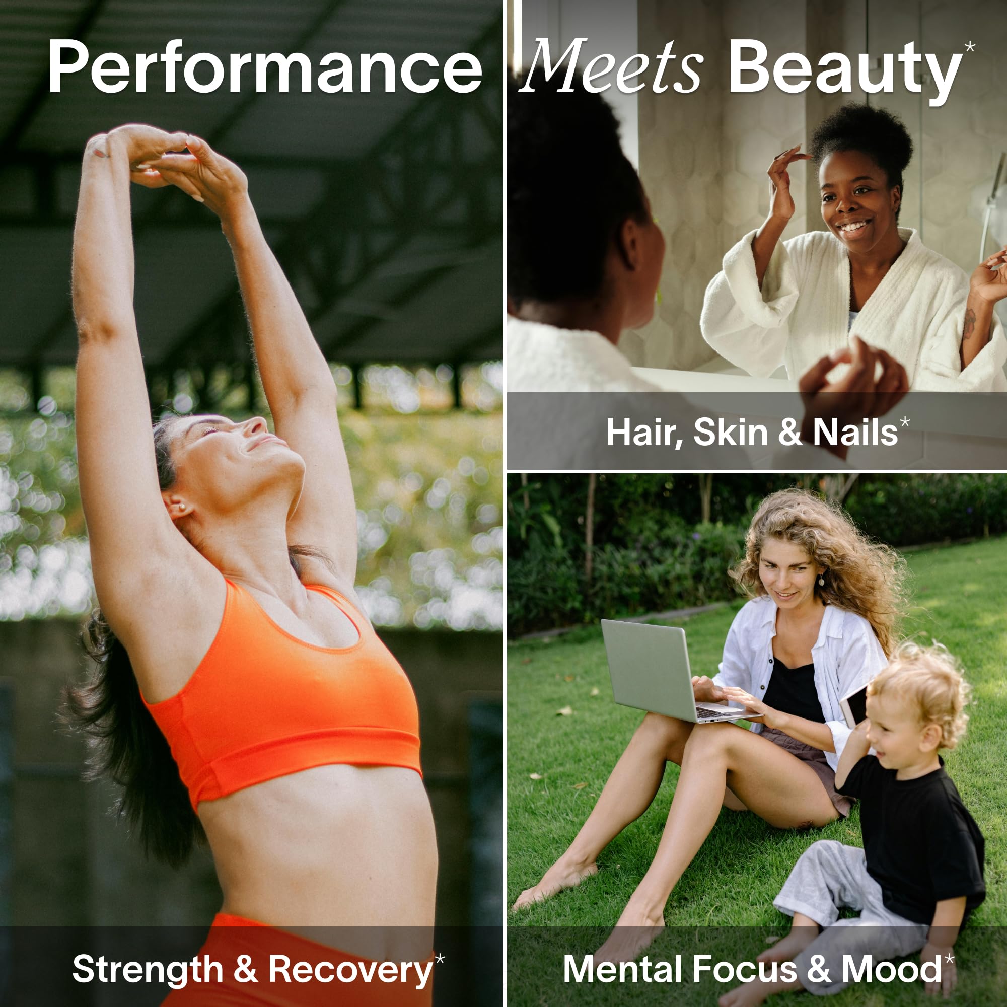 Ladywell Creatine Pearl Complex | 3-in-1 Formula for Women | Creatine Monohydrate, Collagen & Pearl Powder | Supports Energy, Skin Health, Mental Clarity, Metabolism & Lean Muscle | 30 Servings Ladywell buy supplements canada