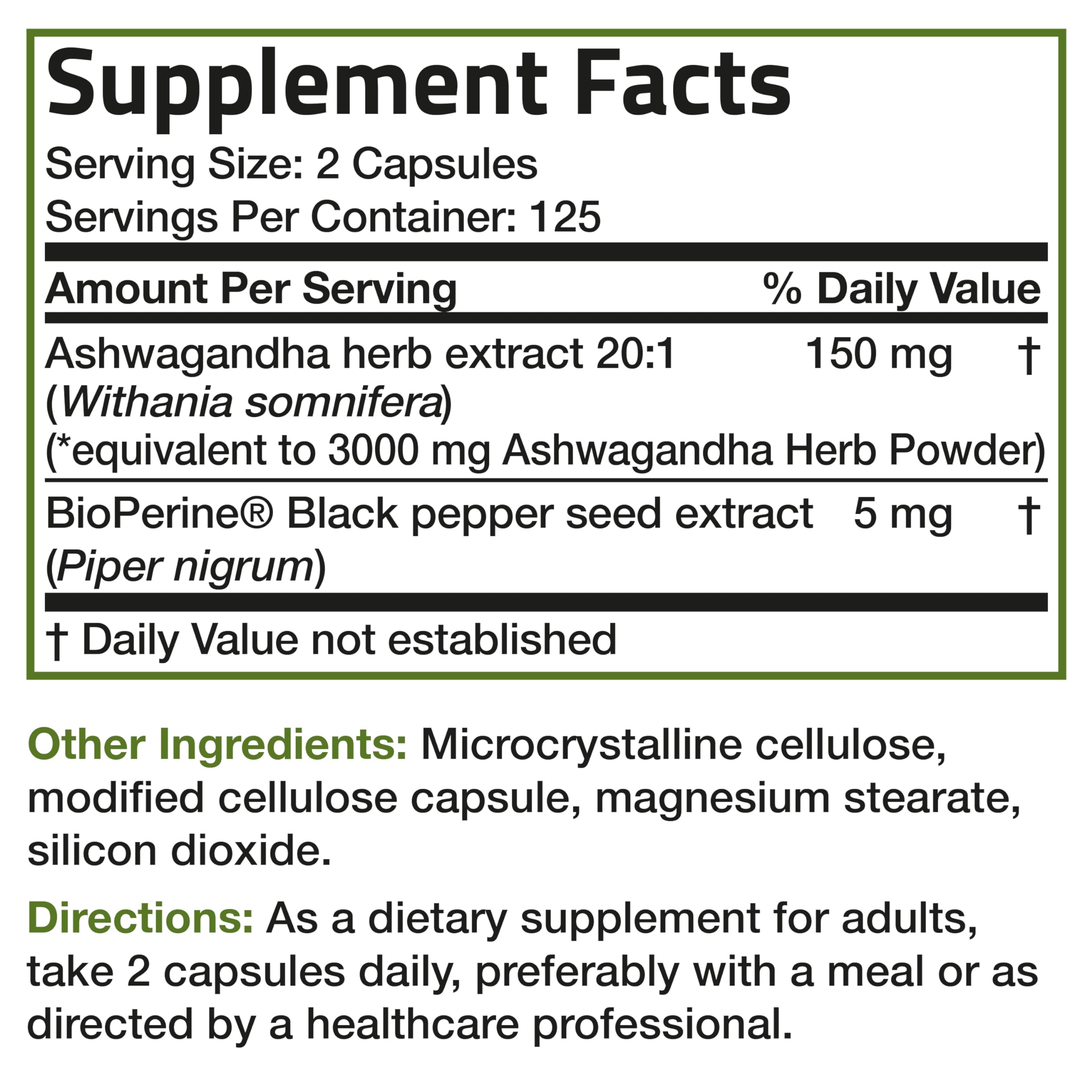 Bronson Ashwagandha Extra Strength 3000 mg Stress & Mood Support with BioPerine Bronson buy supplements canada