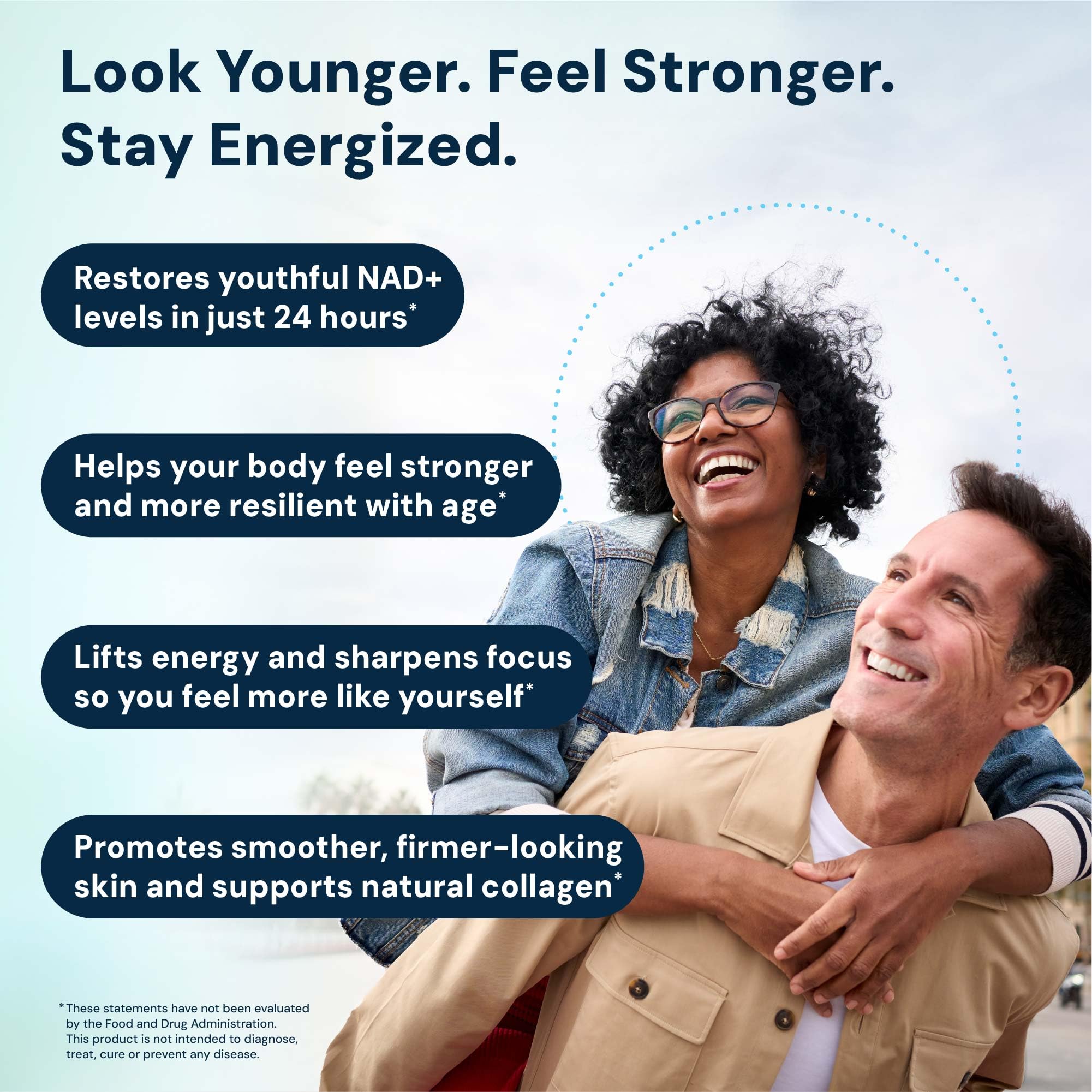 HPN NAD3 Clinical NAD+ Booster, Cellular Health & Natural Energy - NAD Supplement for Healthy Aging, Metabolic Support, NRF2 & Longevity, Nicotinamide Riboside & NMN Alternative, 120ct, 60-Day Supply HPN buy supplements canada
