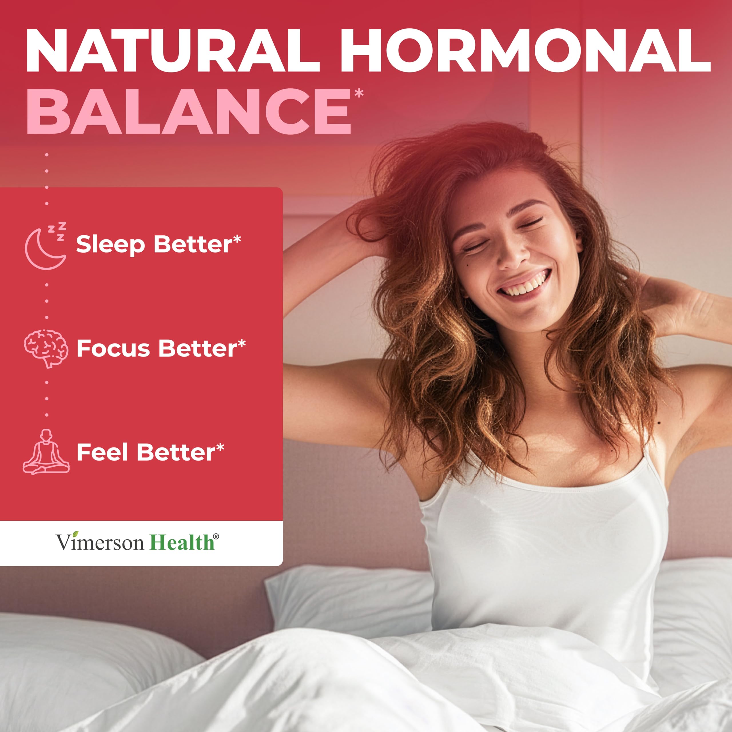 Hormone Harmony for Women with Black Cohosh, Dong Quai & Red Clover – Natural Hormone Balance for Women of All Ages – Supports PMS, Menopause & Mood – Women’s Hormone Balance Supplement – 60 Capsules Vimerson Health buy supplements canada