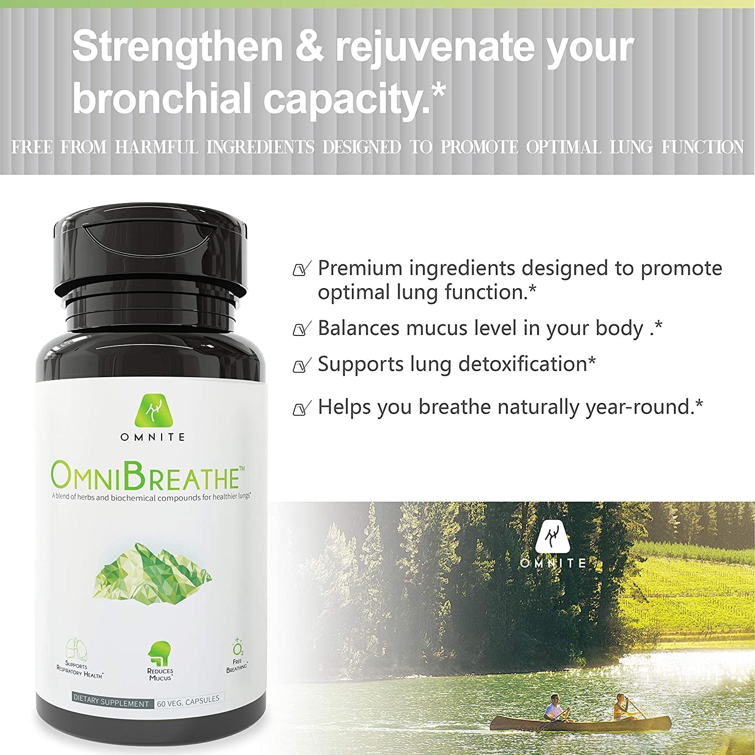 Omnite OMNIBREATHE Respiratory Health Supplement,Inhaler Mate,Support Quit Smoking Omnite buy supplements canada