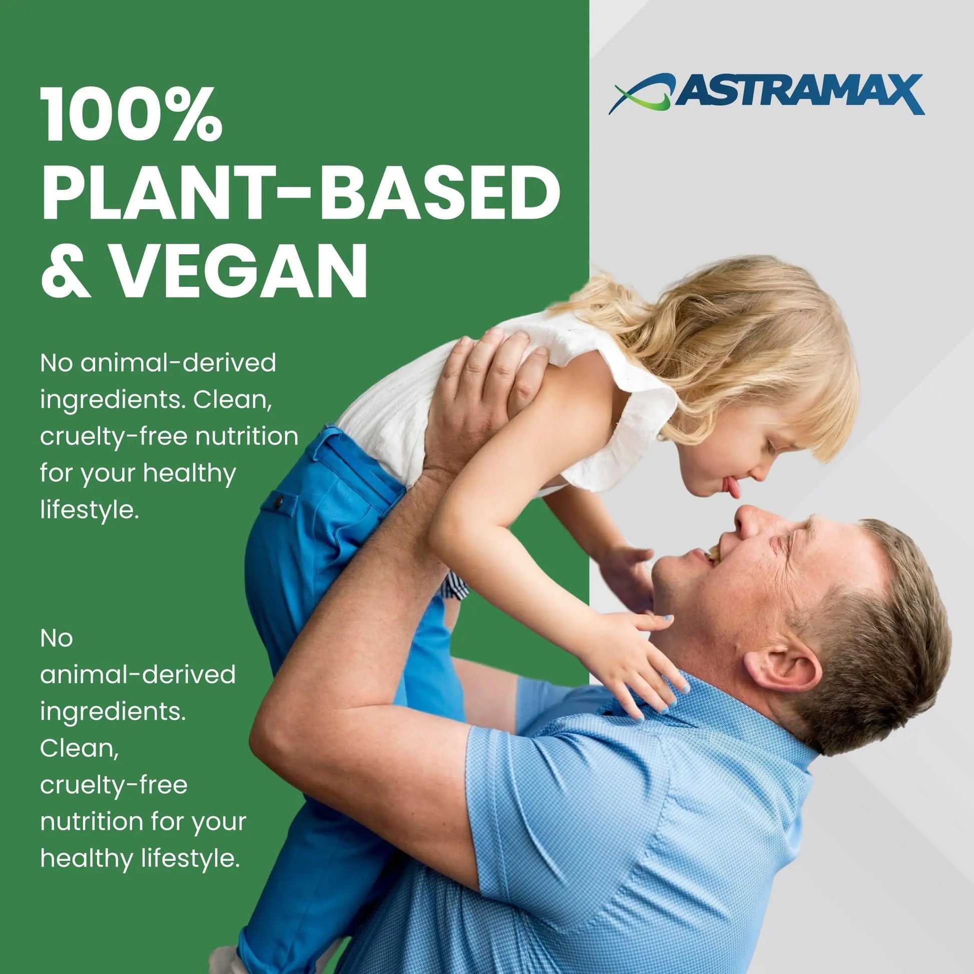 Astramax Advanced Vegan Multivitamin | Whole Food-Based Vitamin & Mineral Complex with 26 Nutrients, B12, D3, Probiotics & 42 Superfoods | Astramax buy supplements canada