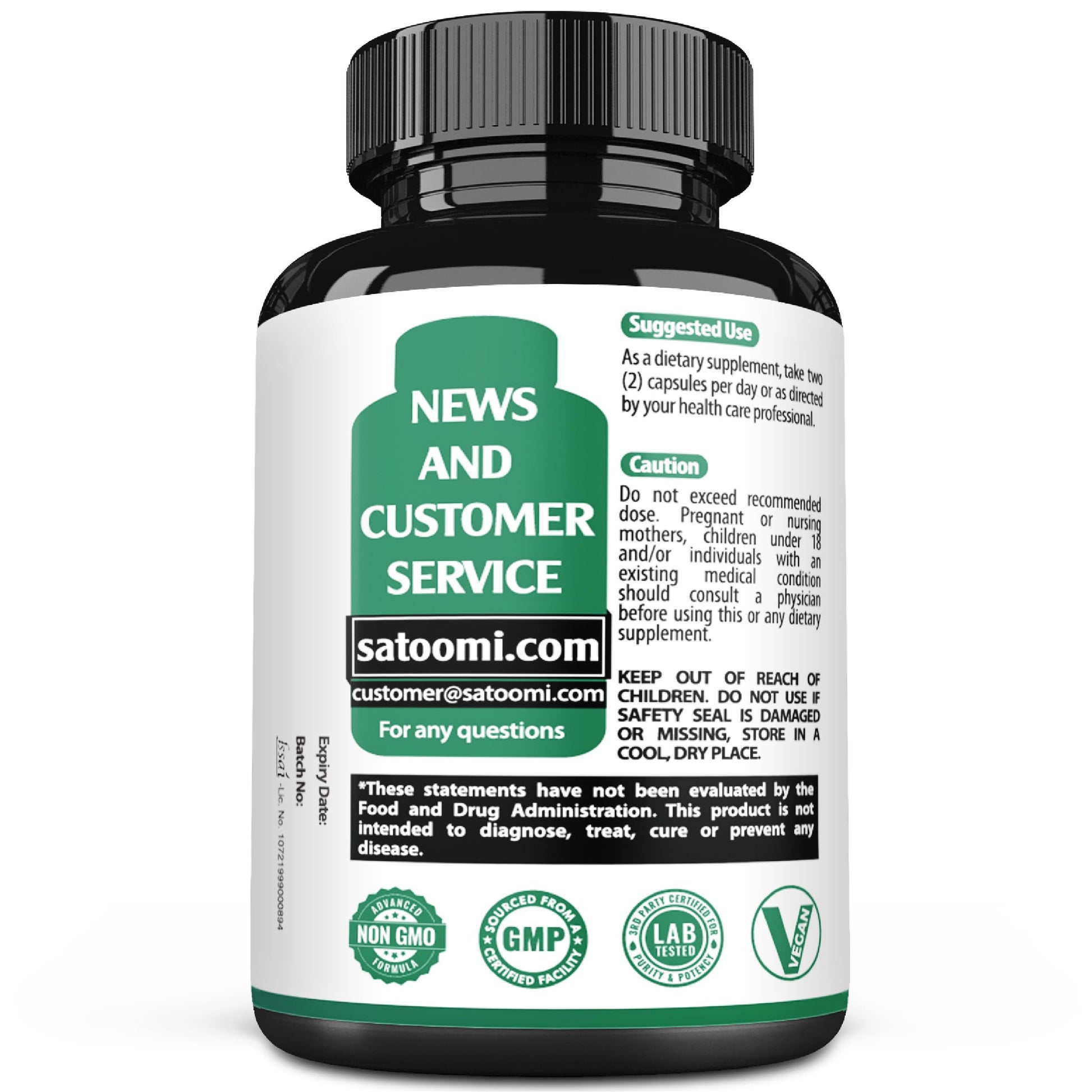 Satoomi 9in1 Moringa Capsules - Featuring Moringa, Turmeric, Boswellia, Ginger, Ashwagandha, Ceylon Cinnamon and Milk Thistle, and Resveratrol | Support Mood, Heart & Overall Health - 60 Count Satoomi buy supplements canada