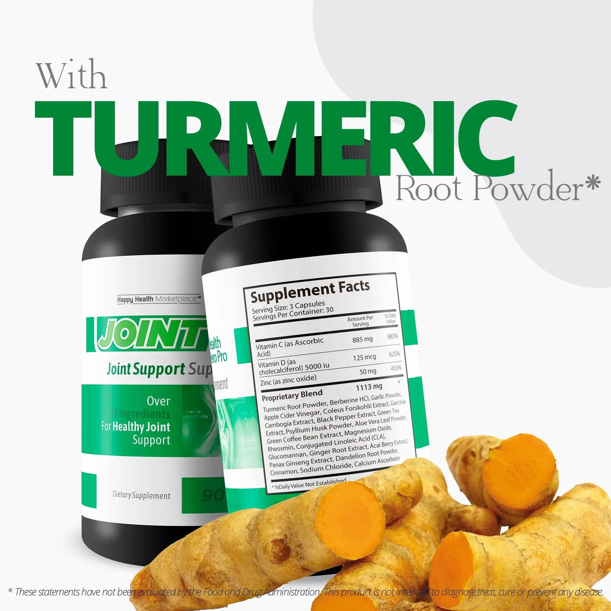 Joint Health Hero Pro - Our Best Joint & Bone Support Supplement - Turmeric - Vitamin D - Vitamin C - for Knees, Hips, Hands, Feet, Back, Neck, and More - Our Best Vitamin D Formula Happy Health Marketplace buy supplements canada