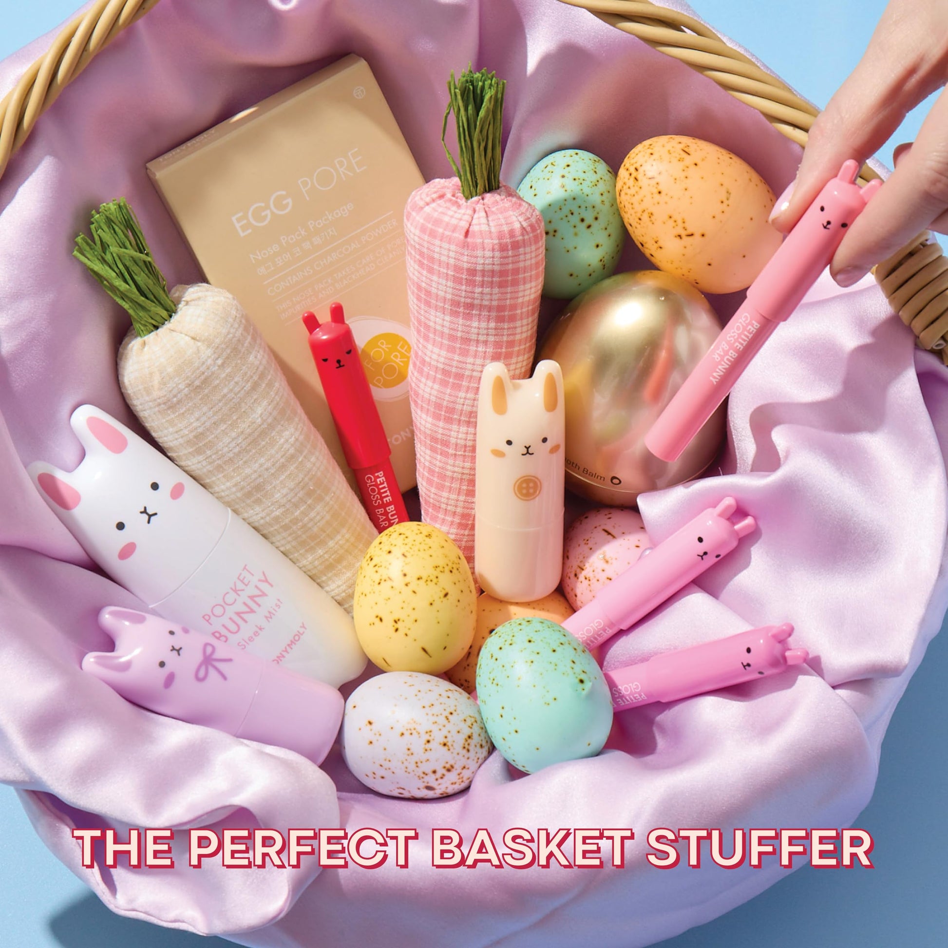TONYMOLY Petit Bunny Lip Gloss – Easter Basket Stuffer, Cute Bunny Lip Crayon, Hydrating Korean Lip Gloss with Vitamin E for Soft, Juicy Cherry TONYMOLY buy supplements canada