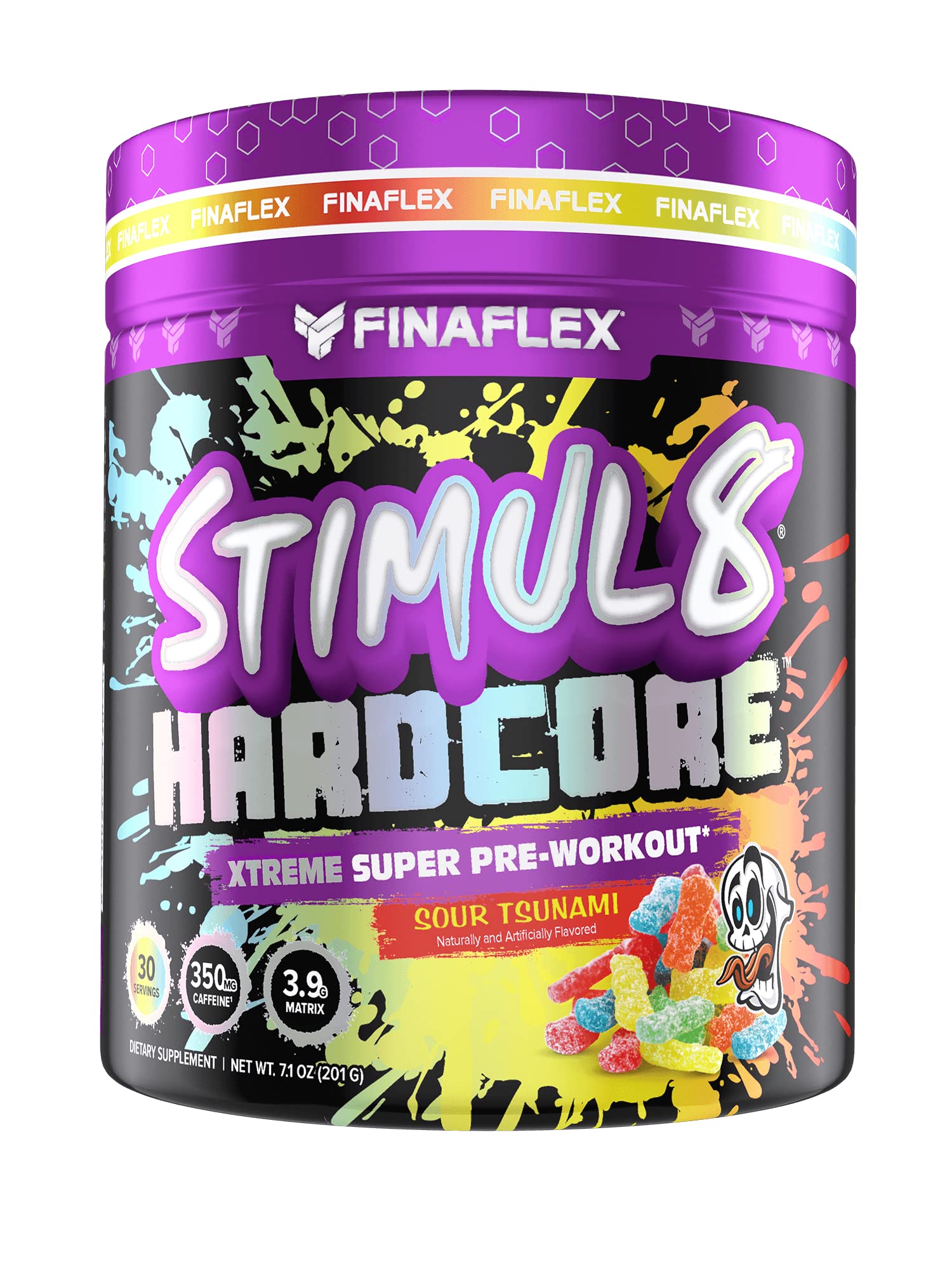 FINAFLEX STIMUL8 Hardcore, Sour Tsunami - Extreme Energy, Strength & Endurance FINAFLEX buy supplements canada