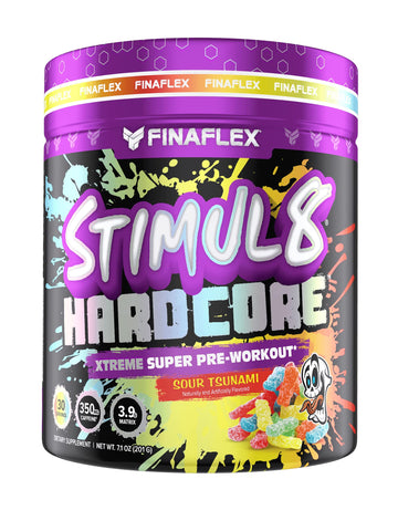 FINAFLEX STIMUL8 Hardcore, Sour Tsunami - Extreme Energy, Strength & Endurance FINAFLEX buy supplements canada