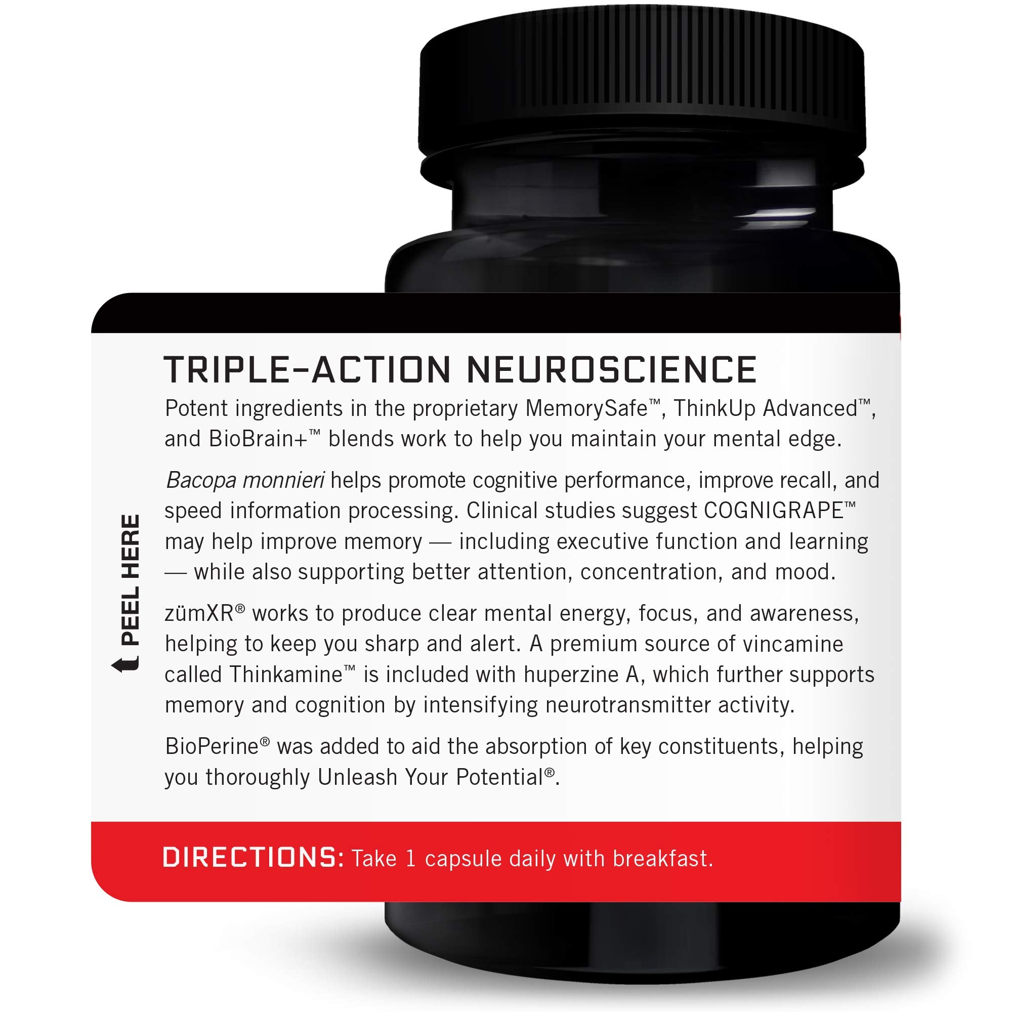 Force Factor Forebrain Nootropic Brain Supplement to Improve Memory, Boost Focus, Increase Mental Energy, and Support Brain Health with Caffeine, Bacopa, and Huperzine A, 30 Capsules Force Factor buy supplements canada