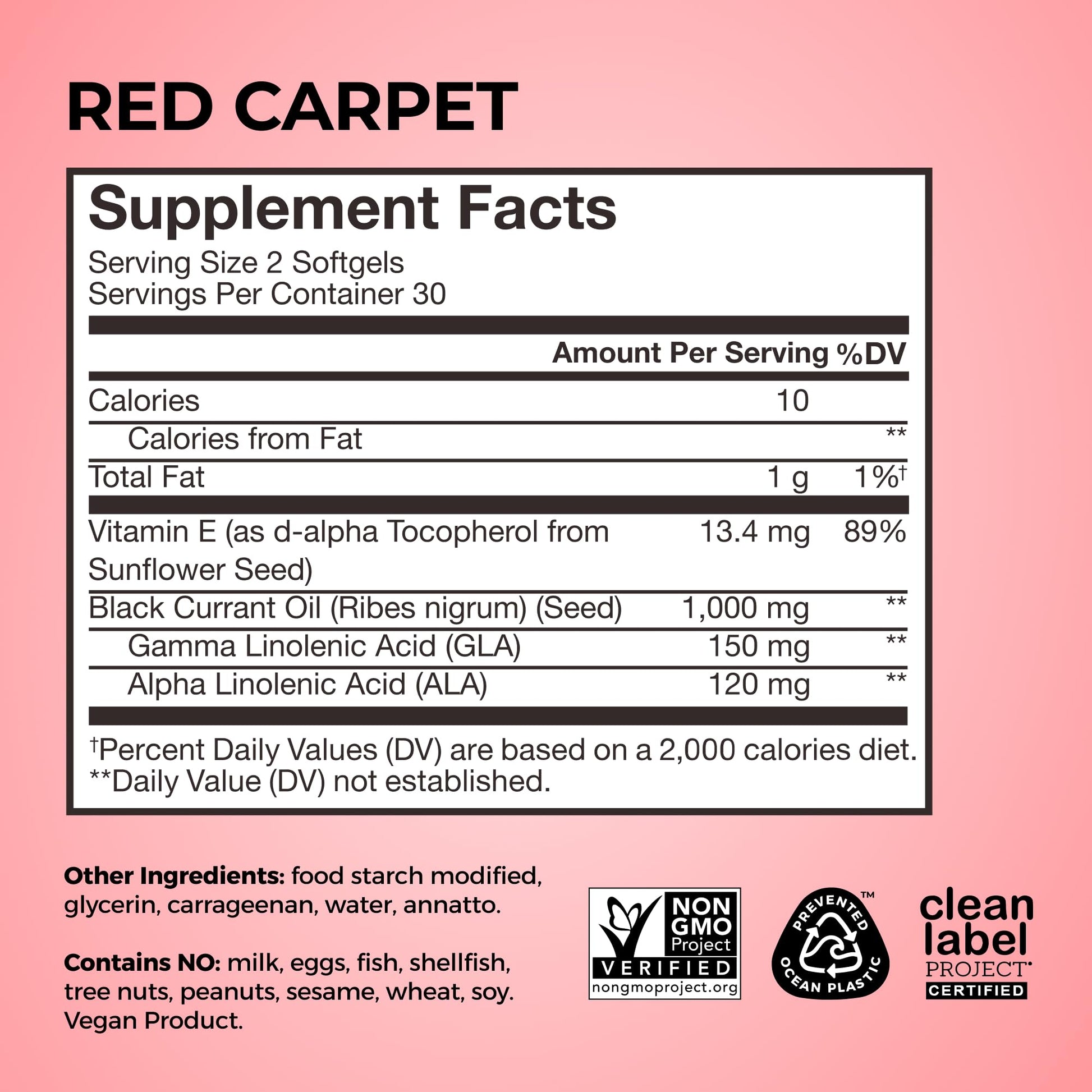 HUM Red Carpet Skin & Hair Vitamins for Women with Omega 3 Fatty Acids, Vitamin E, and Black Currant Seed Oil, Supplement for Skin Health & Healthy Hair Follicles Support, 60 Count HUM buy supplements canada
