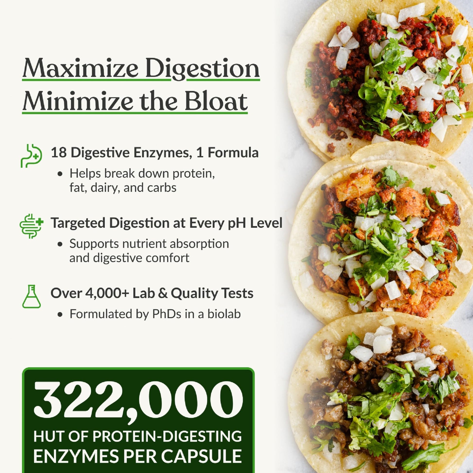BIOptimizers MassZymes - Complete Digestive Enzymes Supplement for Gut Health - Bloating Relief for Men and Women - Lipase Amylase Bromelain Digestive Enzymes (30 Capsules) BIOptimizers buy supplements canada