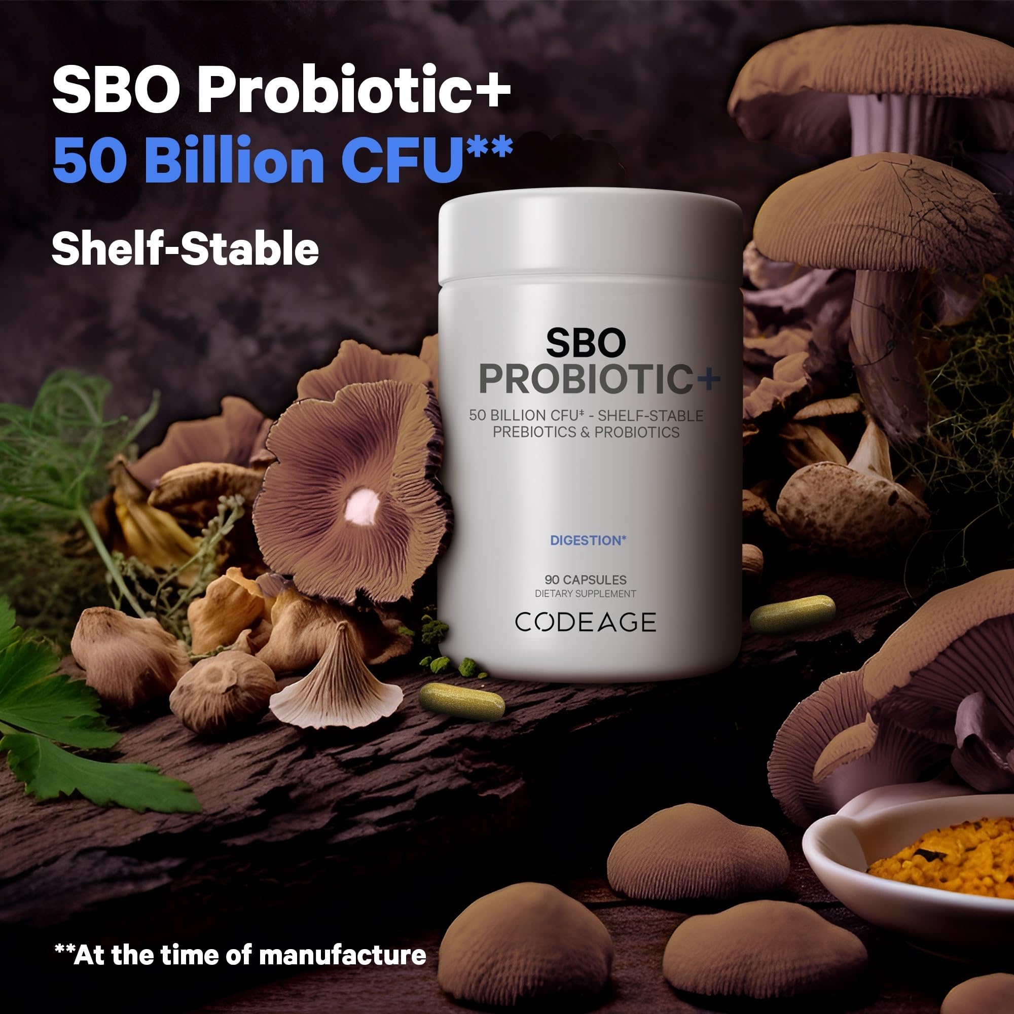 Codeage Daily ADK Vitamin & Probiotic Bundle – Vitamin A Retinyl Palmitate, Vitamin D3 Cholecalciferol, Vitamin K, 50 Billion CFU SBO Probiotic Blend, Non-GMO Codeage buy supplements canada