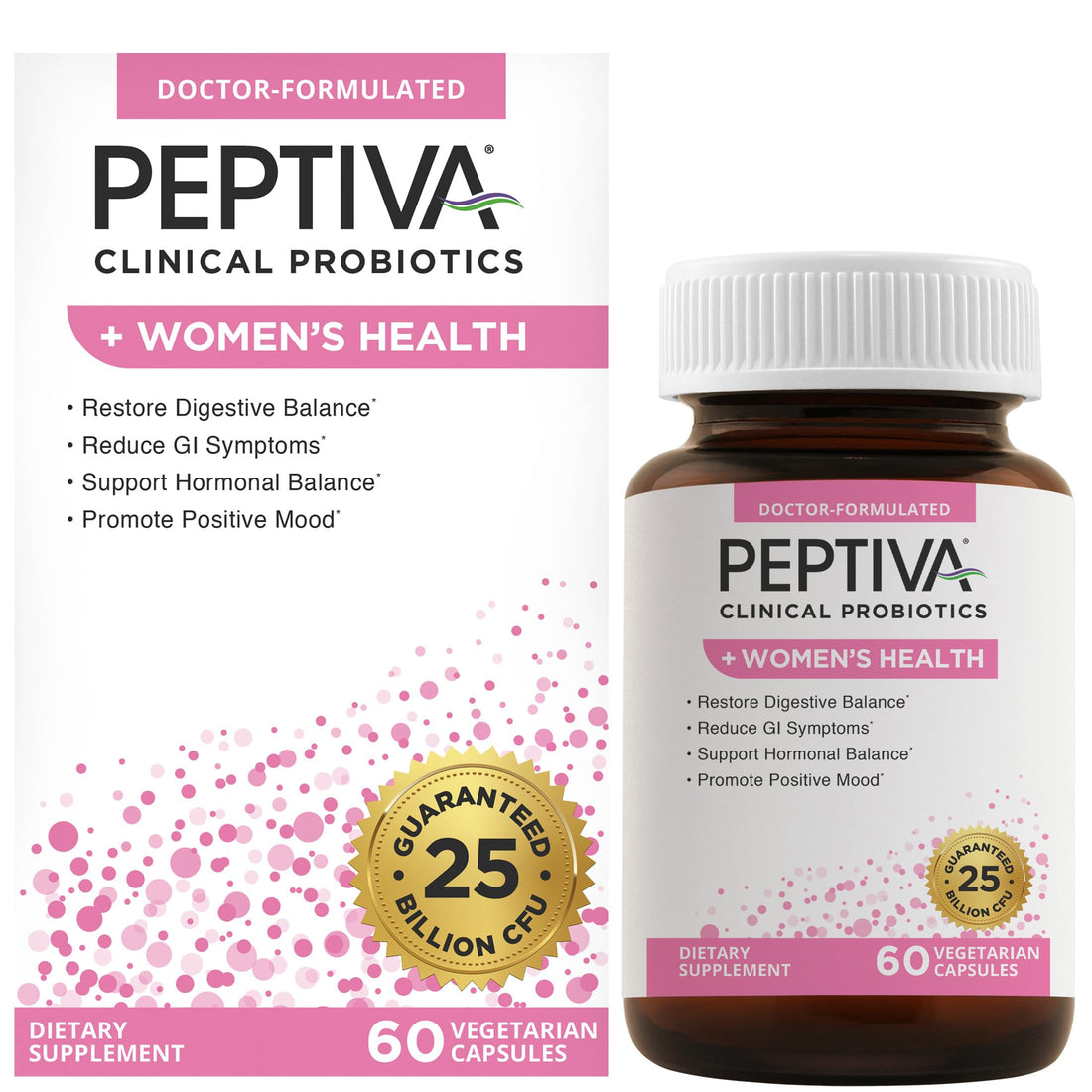 Peptiva Probiotics for Women's Health - Women's Probiotic and Digestive Support Peptiva buy supplements canada