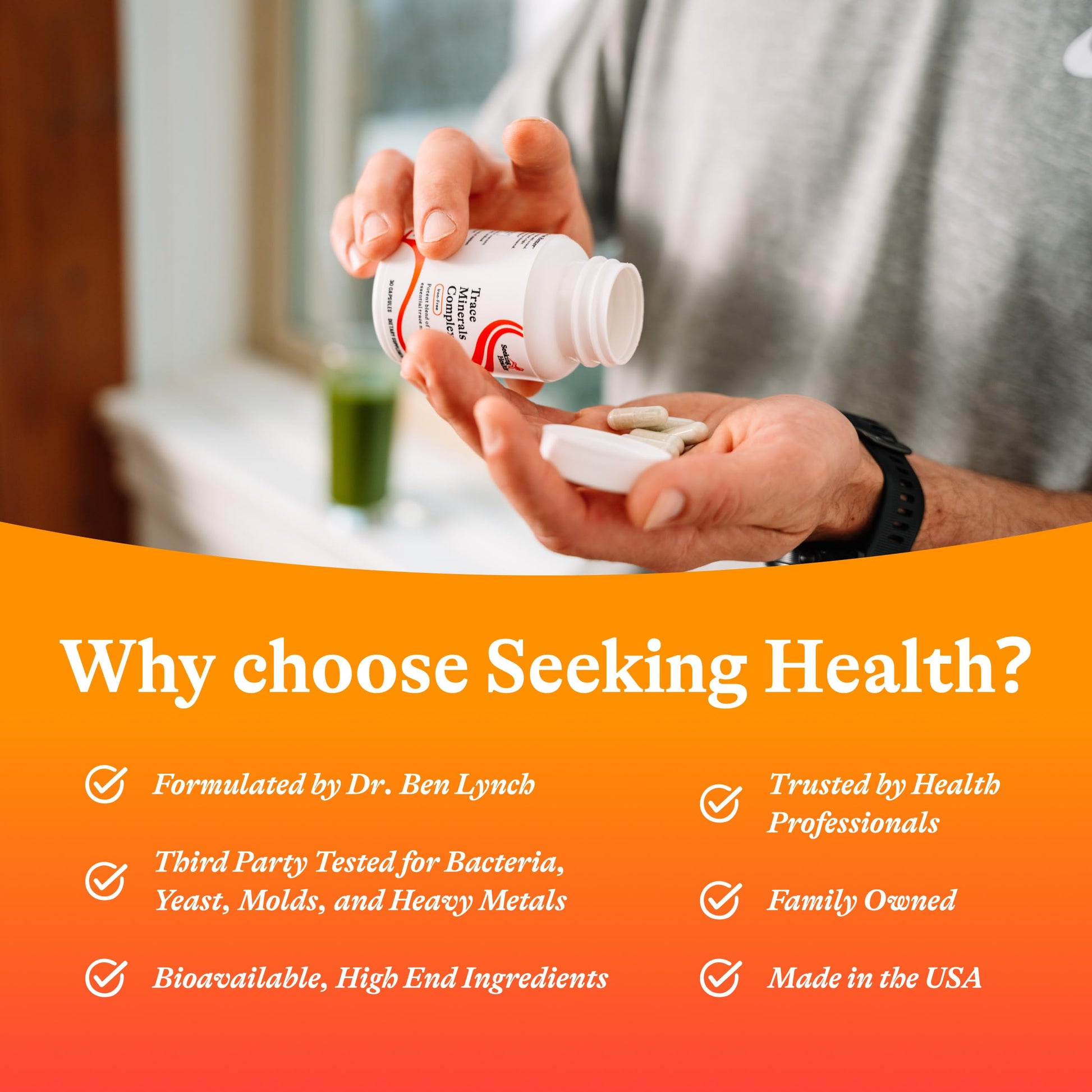 Seeking Health Trace Minerals Complex - Includes 10 Essential Trace Minerals - Mineral Supplement Supports Immune & Nervous System Seeking Health buy supplements canada