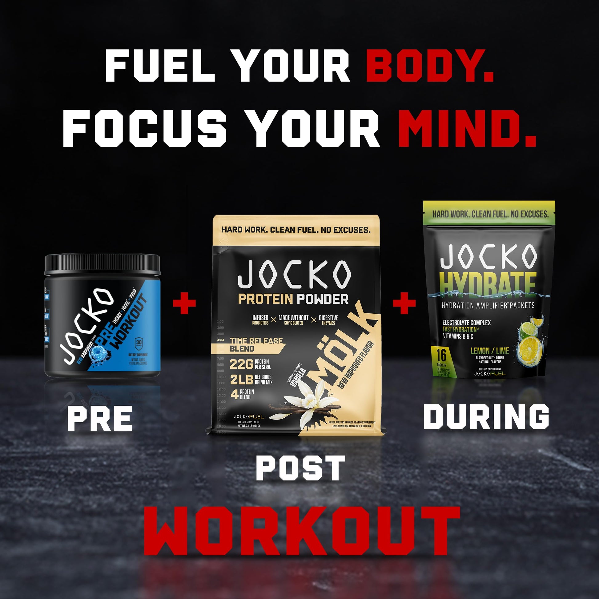 Jocko Mölk Whey Protein Powder (Vanilla) - Keto, Probiotics, Grass Fed, Digestive Enzymes Jocko Fuel buy supplements canada