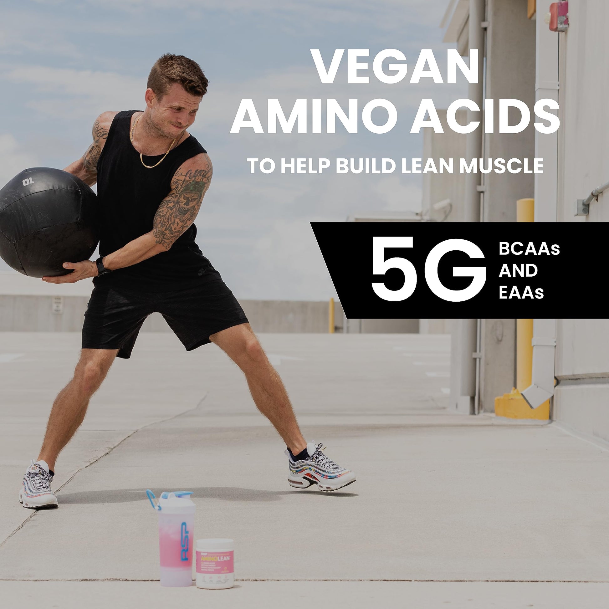 RSP NUTRITION AminoLean Pre Workout Powder, Amino Energy & Weight Management with Vegan BCAA Amino Acids, Natural Caffeine, Preworkout Boost for Men & Women, 30 Serv, Pink Lemonade… RSP NUTRITION buy supplements canada