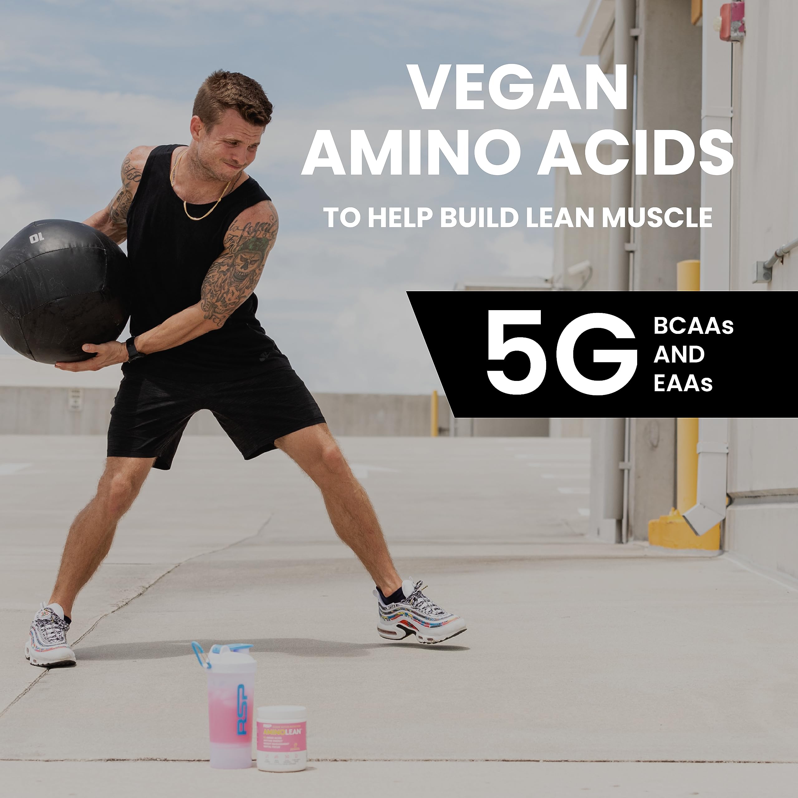 RSP NUTRITION AminoLean Pre Workout Powder, Amino Energy & Weight Management with Vegan BCAA Amino Acids, Natural Caffeine, Preworkout Boost for Men & Women, 30 Serv, Pink Lemonade… RSP NUTRITION buy supplements canada