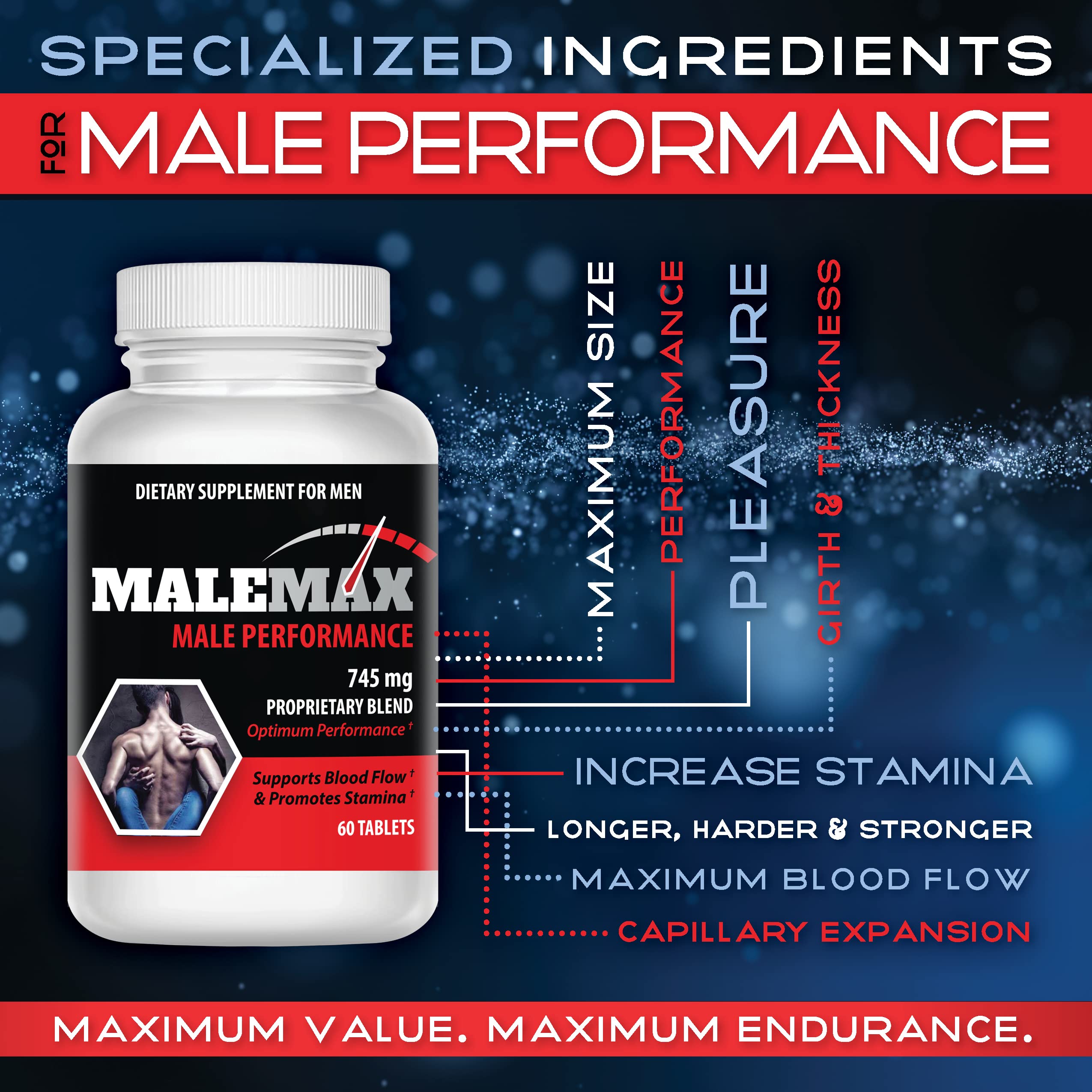Male Enlargement Pills- Amplify Male Size- Boost Up to 3 Inches Fast- Extend in Length MaleMax buy supplements canada