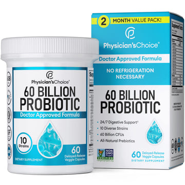 Physician's CHOICE Probiotics 60 Billion CFU - 10 Strains + Organic, 60ct Physician's CHOICE buy supplements canada