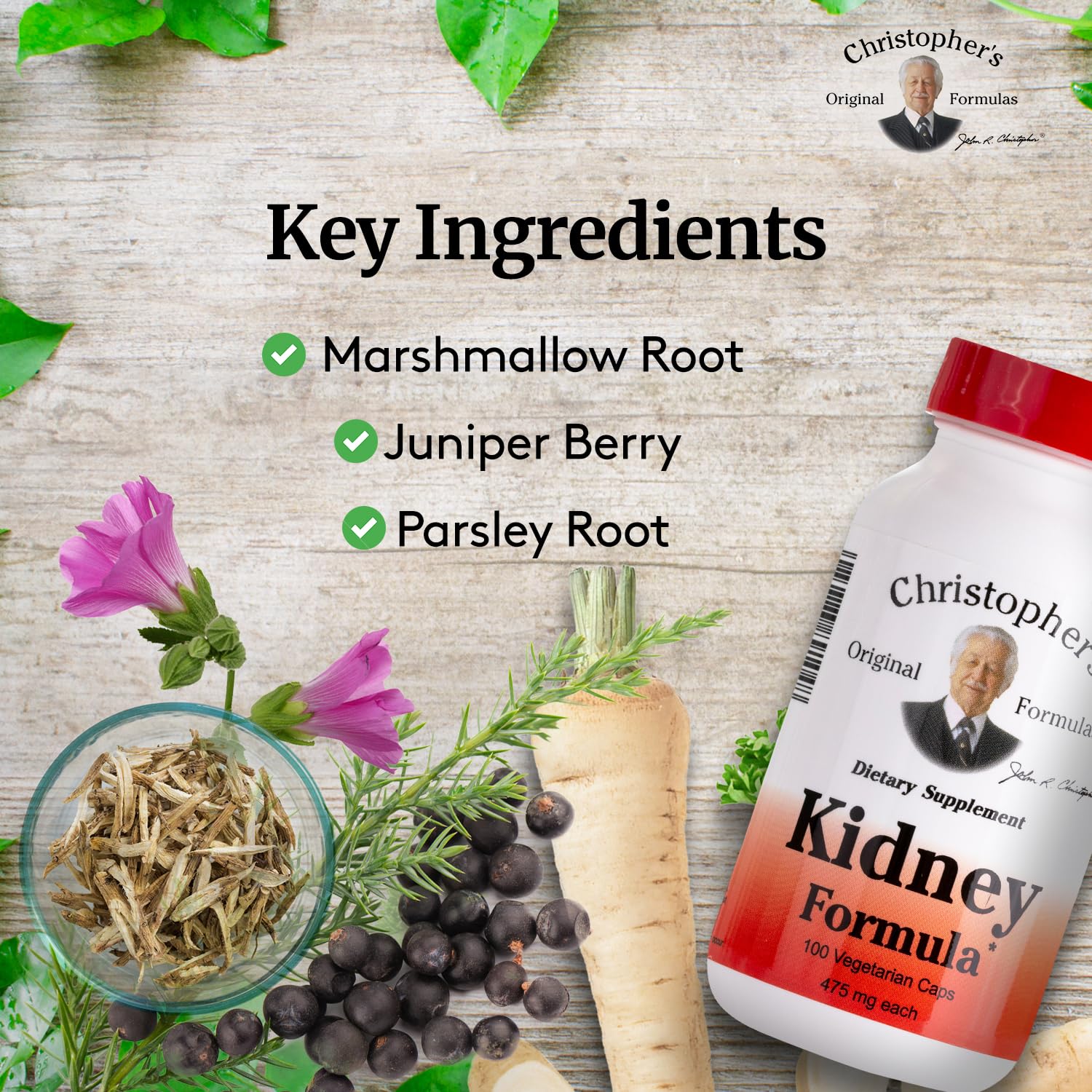 Christopher's Original Formulas Kidney Formula - Kidney Cleanse Detox & Repair Formula - Herbal Blend for Kidney Support Christopher's Original Formulas buy supplements canada